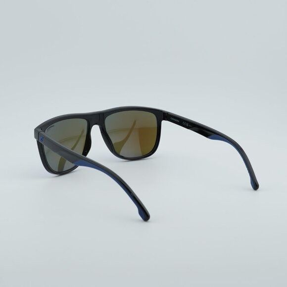 Carrera CARRERA 8059/S 0D51 Z0 Sunglasses Black Square Frame Size ONE SIZE - 4 Thumbnail