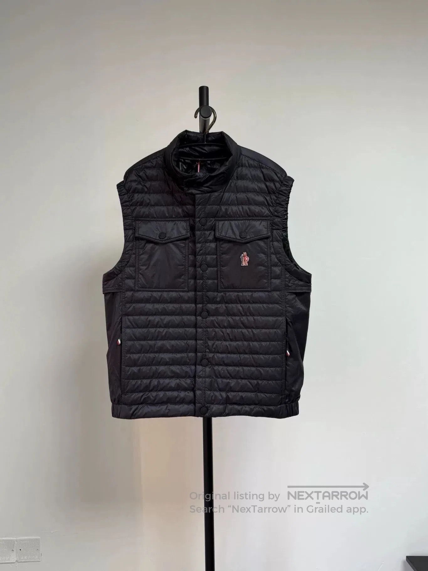 Moncler Moncler Black Thin Down Vest. Size US L / EU 52-54 / 3 - 1 Thumbnail