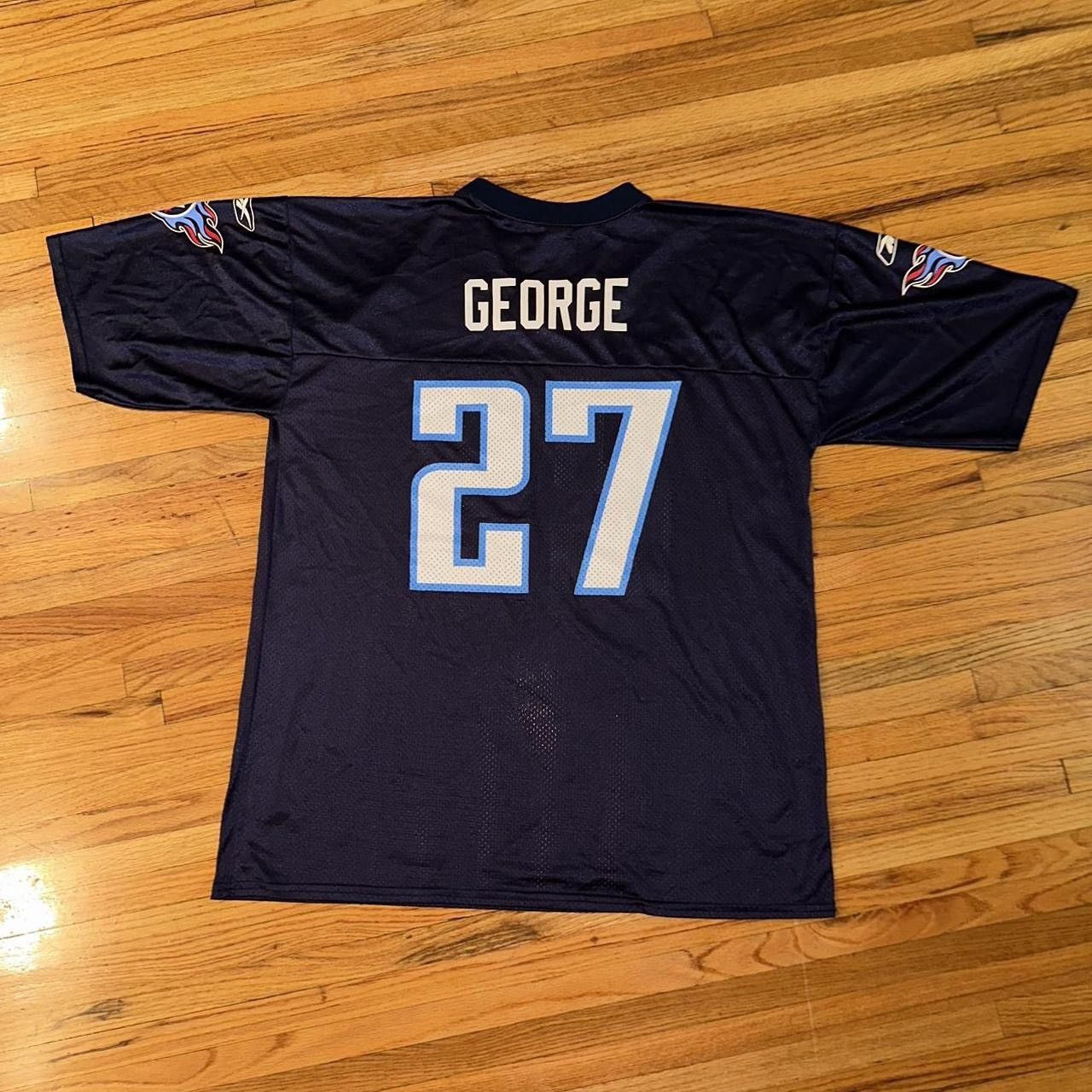 NFL Vintage Eddie George Tennessee Titans Jersey Size US XL / EU 56 / 4 - 2 Thumbnail