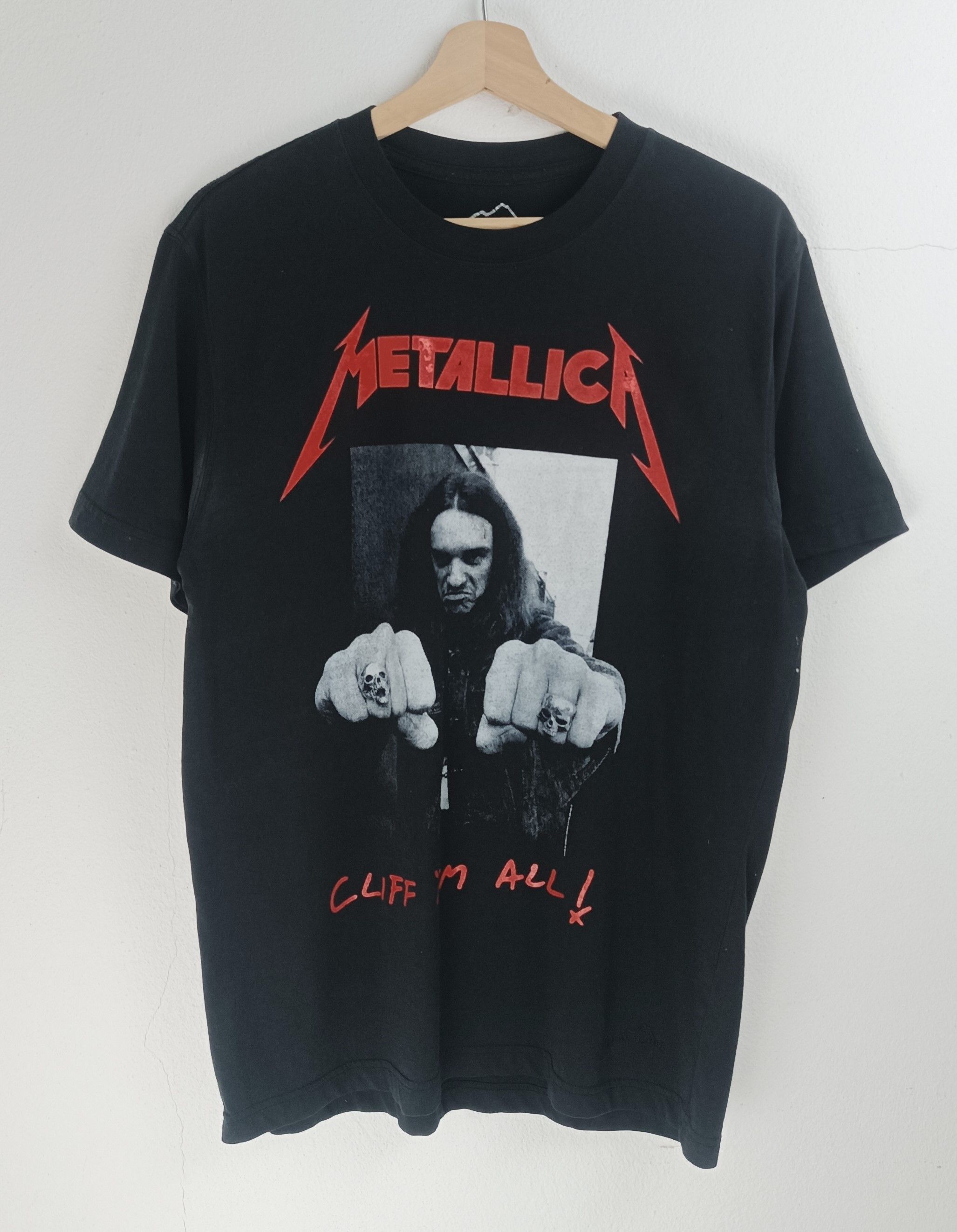 Band Tees VINTAGE METALLICA " CLIFF EM ALL" TEE megadeth anthrax Size US M / EU 48-50 / 2 - 3 Thumbnail