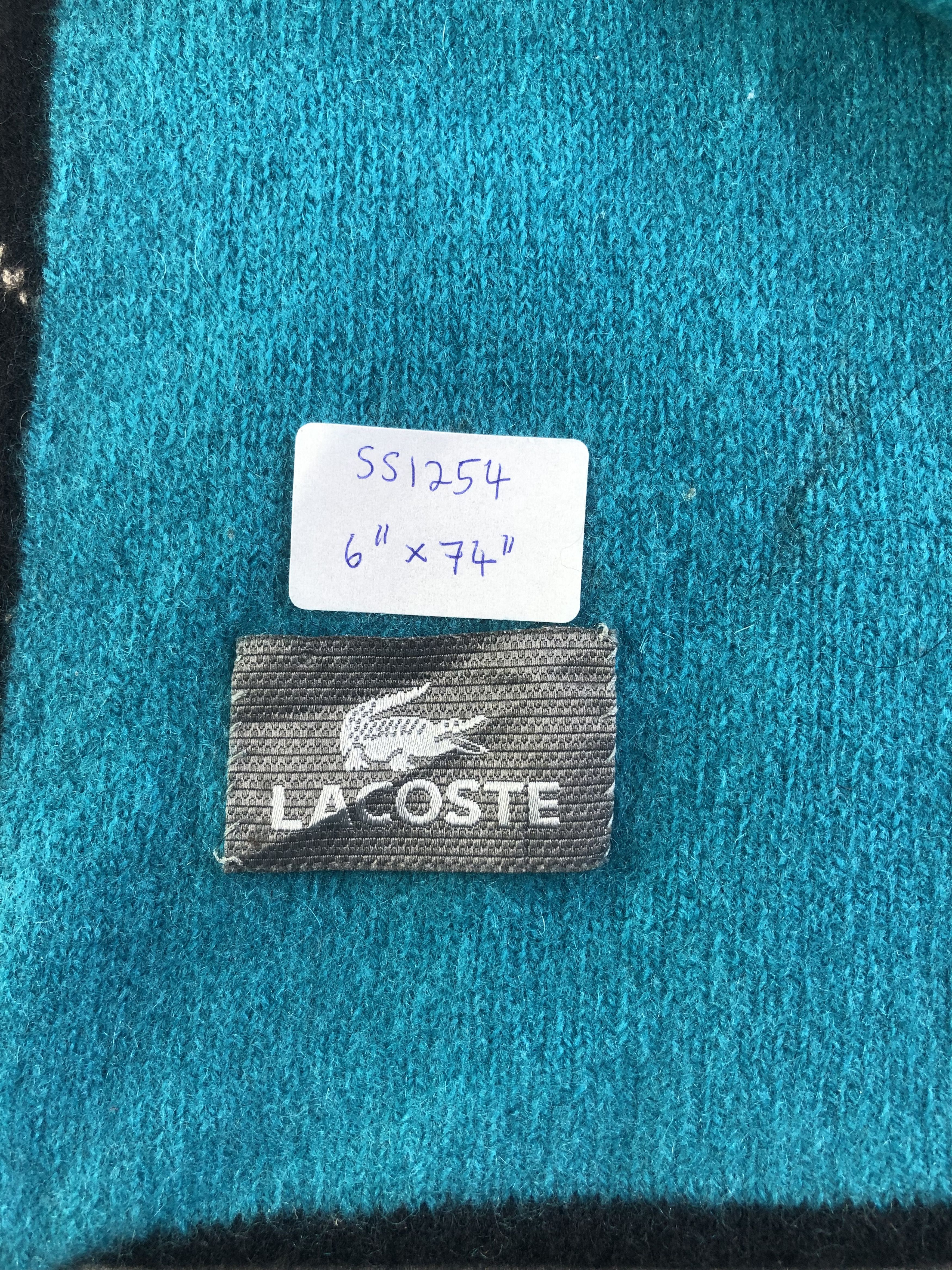 Lacoste Lacoste Scarf / Muffler / Neckwear SS1254 Size ONE SIZE - 5 Thumbnail