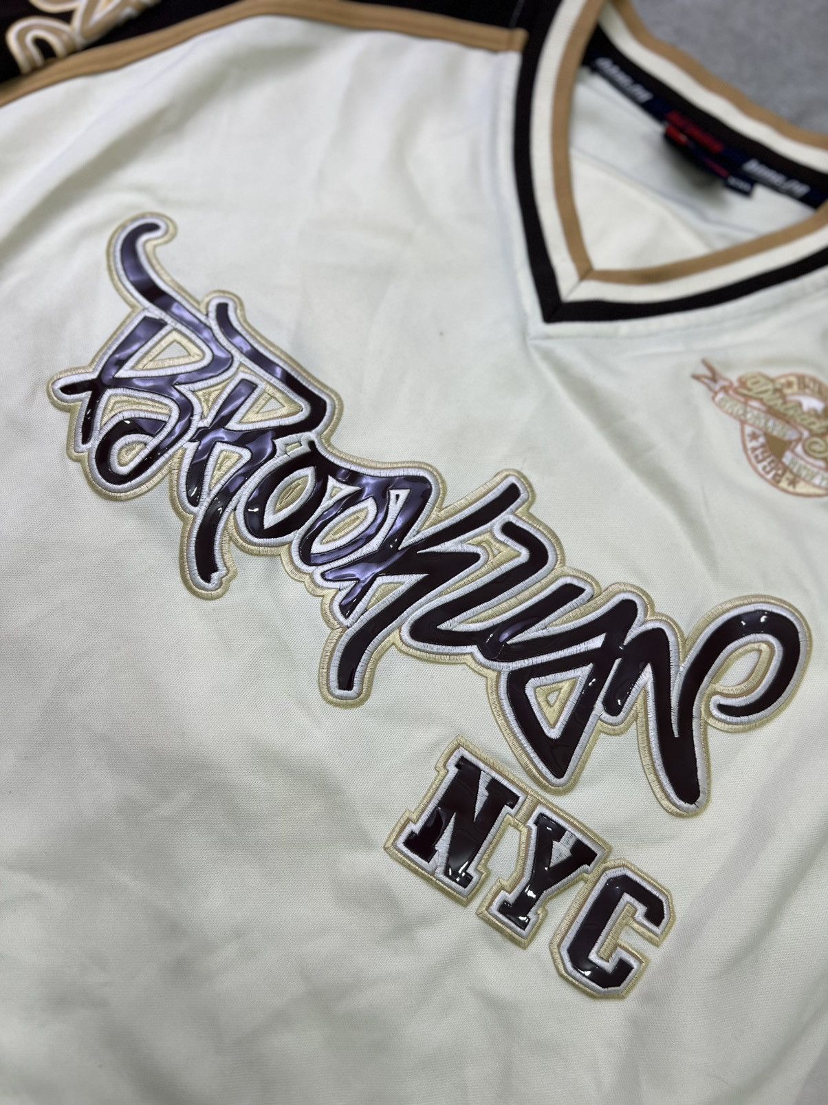Other Vintage Y2K Bone.NY Brooklyn NYC Hockey Style Jersey XXL Size US XXL / EU 58 / 5 - 7 Thumbnail