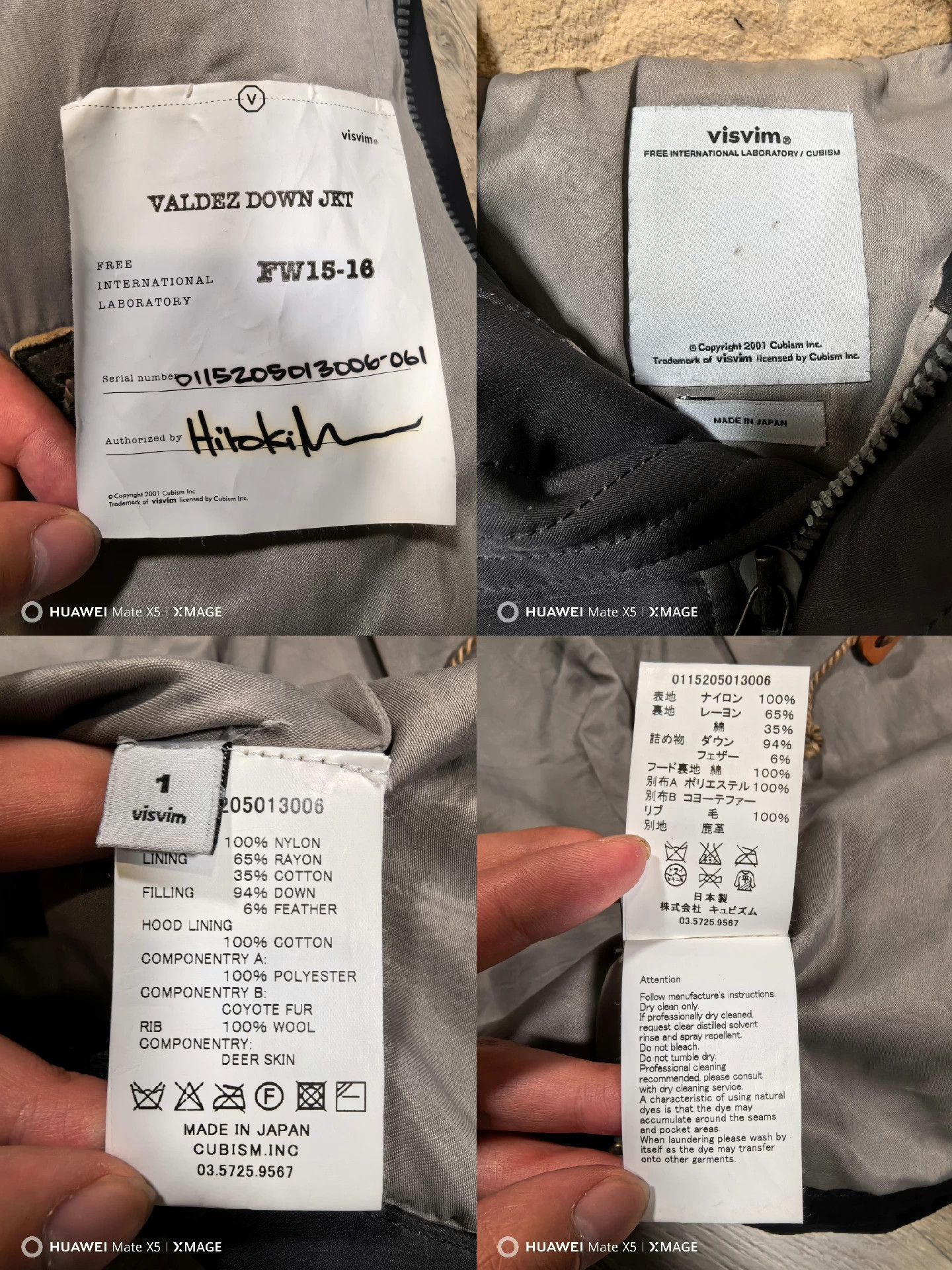 Visvim VISVIM 15AW VALDEZ COAT Mud Dye Charcoal Black 1 Size US S / EU 44-46 / 1 - 6 Thumbnail