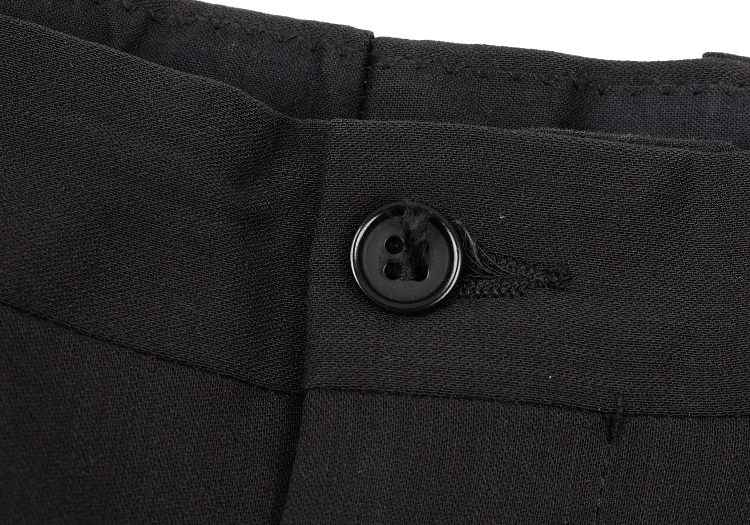 Emporio Armani Wool Center Press Pants in Black, Size 46 Size US 30 / EU 46 - 7 Thumbnail