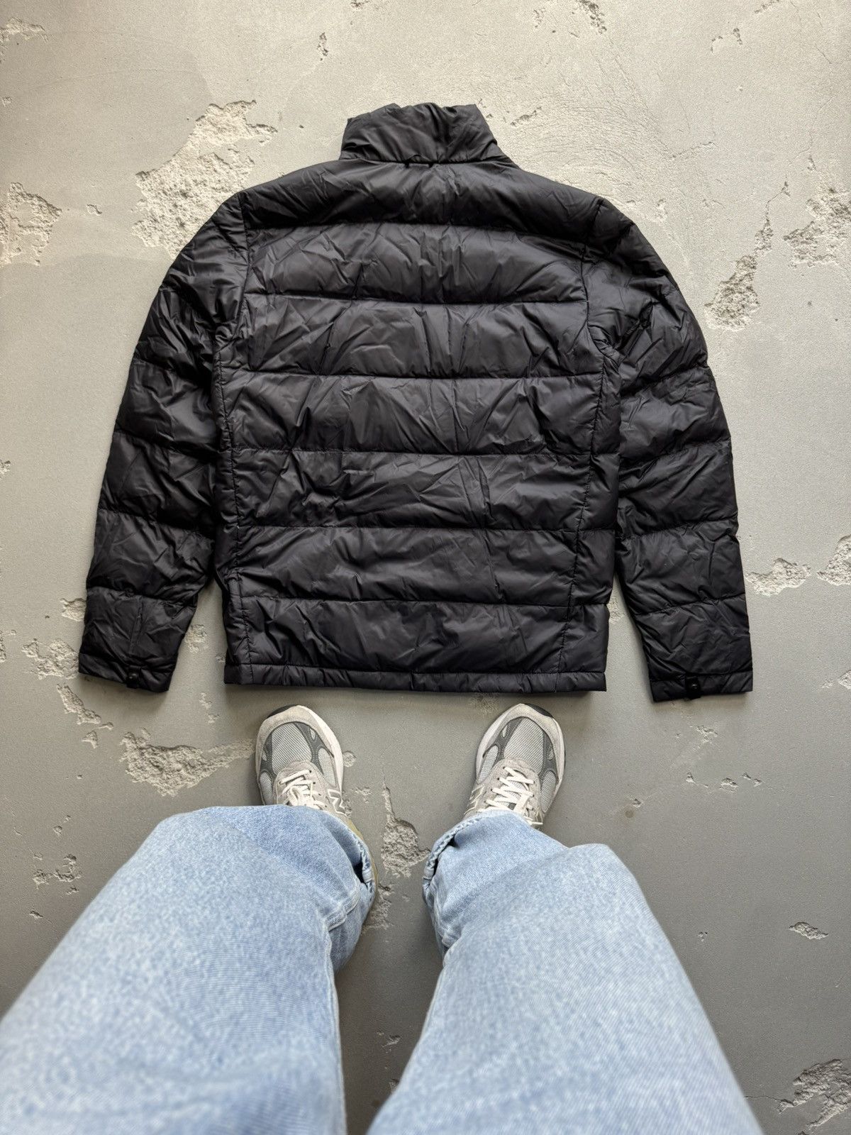 The North Face × Vintage The North Face Micro Puffer Black Down Jacket Size US M / EU 48-50 / 2 - 2 Thumbnail