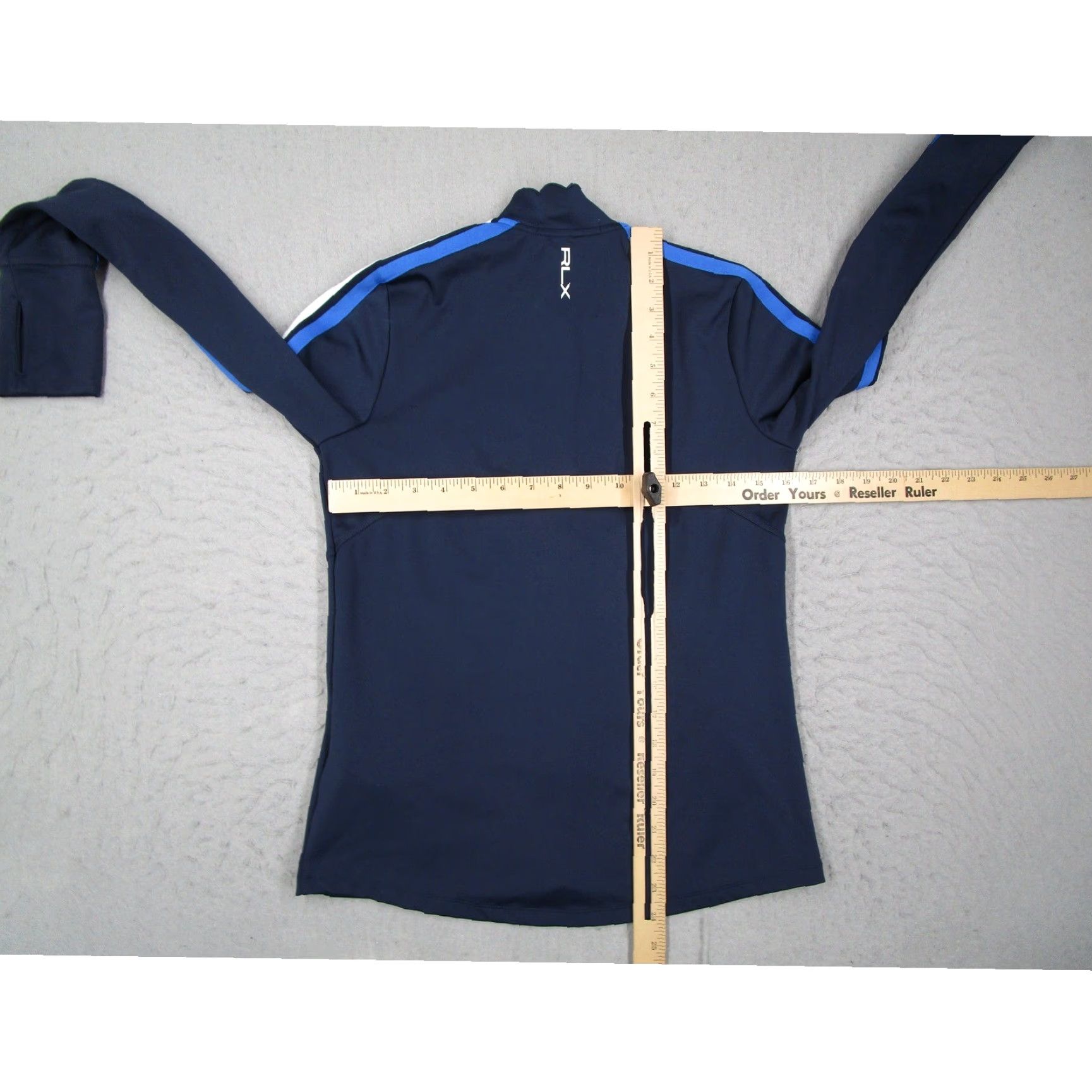 RLX Ralph Lauren RLX Ralph Lauren Women Navy Blue Full Zip Wicking Track Jacket Trophy Size S Size S / US 4 / IT 40 - 7 Thumbnail