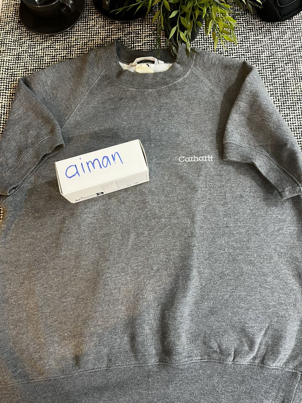 Carhartt Carhatt Short Sleeve Hoodie Size US L / EU 52-54 / 3 - 5 Thumbnail