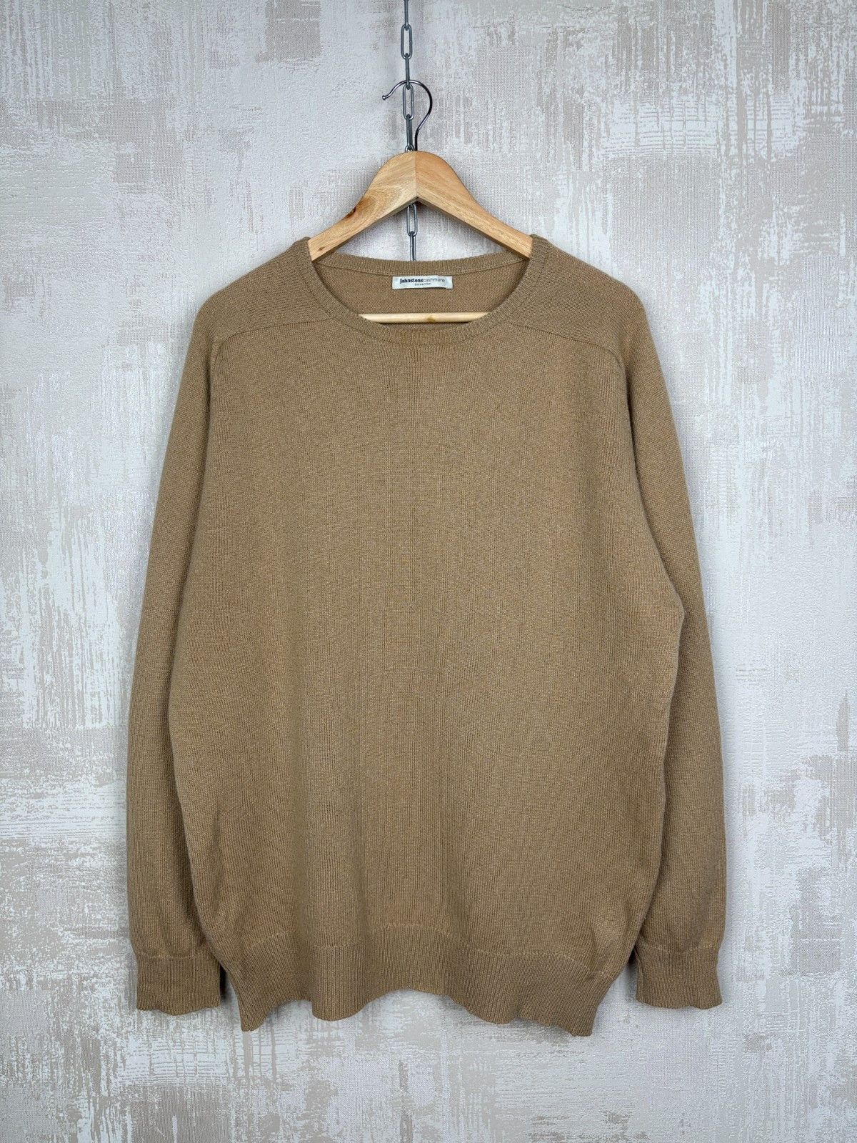 Johnstons Of Elgin Johnstons of Elgin 100% Cashmere Sweater Crew Neck Size 44" Size US XL / EU 56 / 4 - 2 Thumbnail