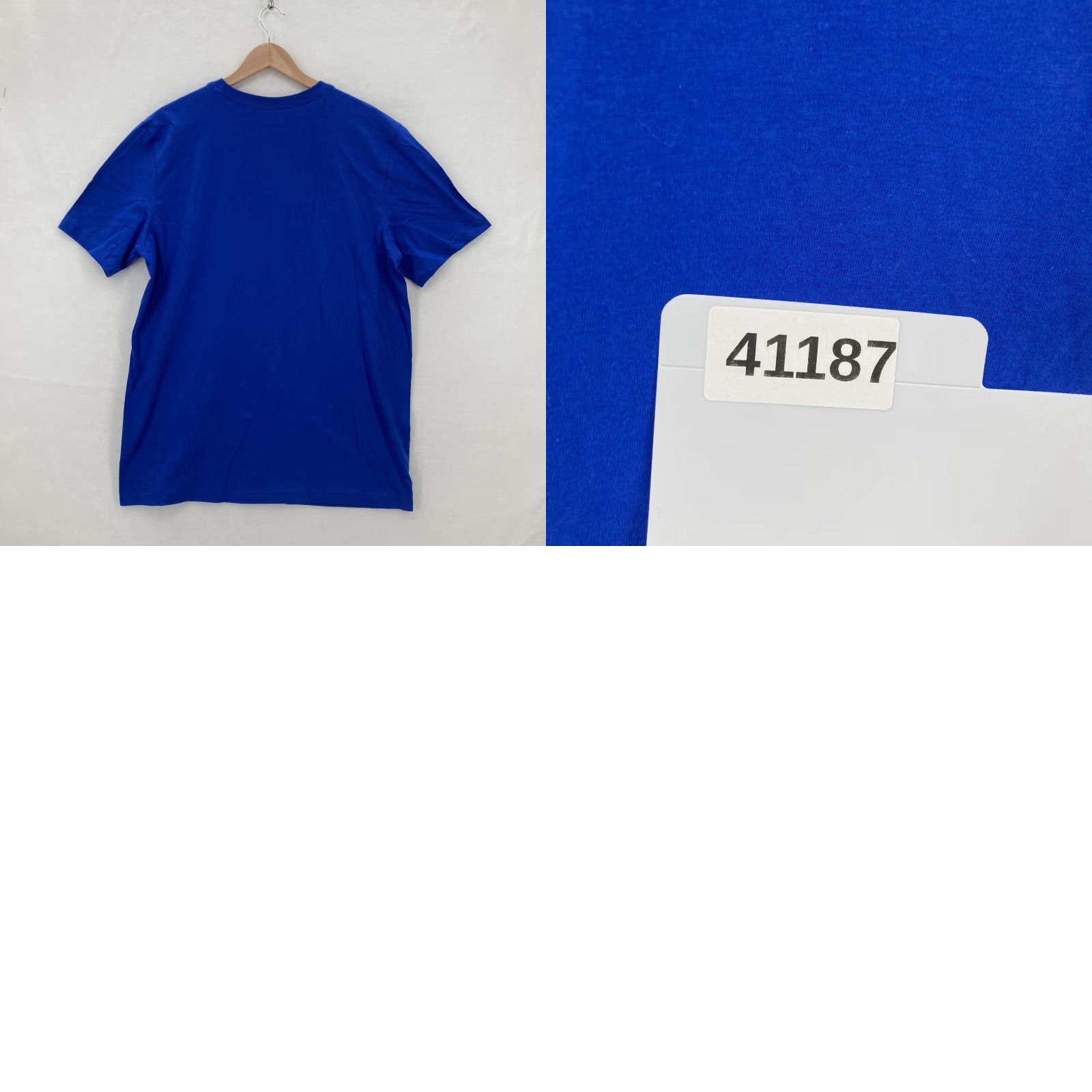 Nike VINTAGE Nike Shirt Mens Large Blue The Nike Tee Swoosh Crewneck Cotton Casual Preppy Size US L / EU 52-54 / 3 - 9 Thumbnail