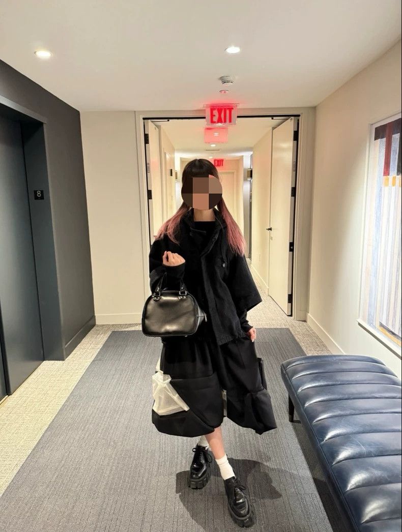 Comme des Garcons Comme Des Garcons size S Black skirt Size 23" - 5 Thumbnail