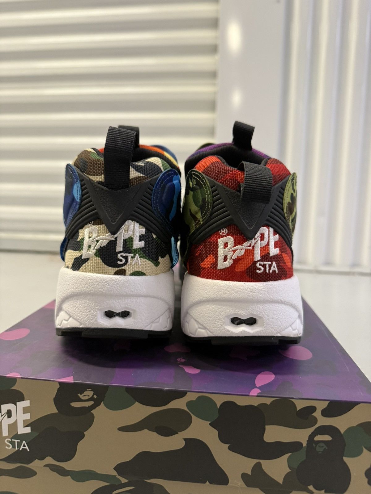 Bape × Reebok Brand new BAPE Pumps! Size US 8.5 / EU 41-42 - 5 Thumbnail