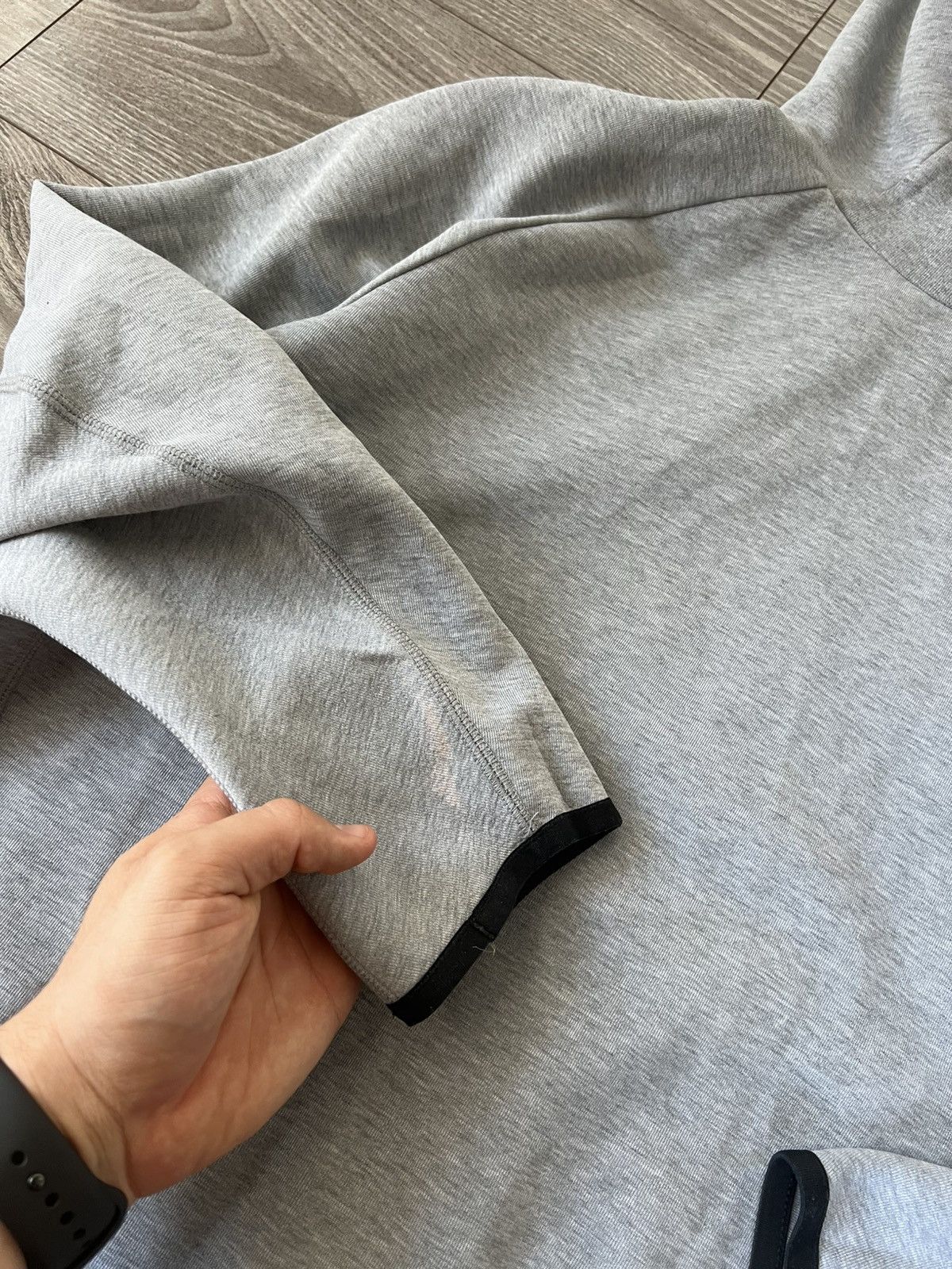 Nike ‼️Nike Tech Fleece Rare Grey Hoodie‼️ Size US L / EU 52-54 / 3 - 19 Thumbnail