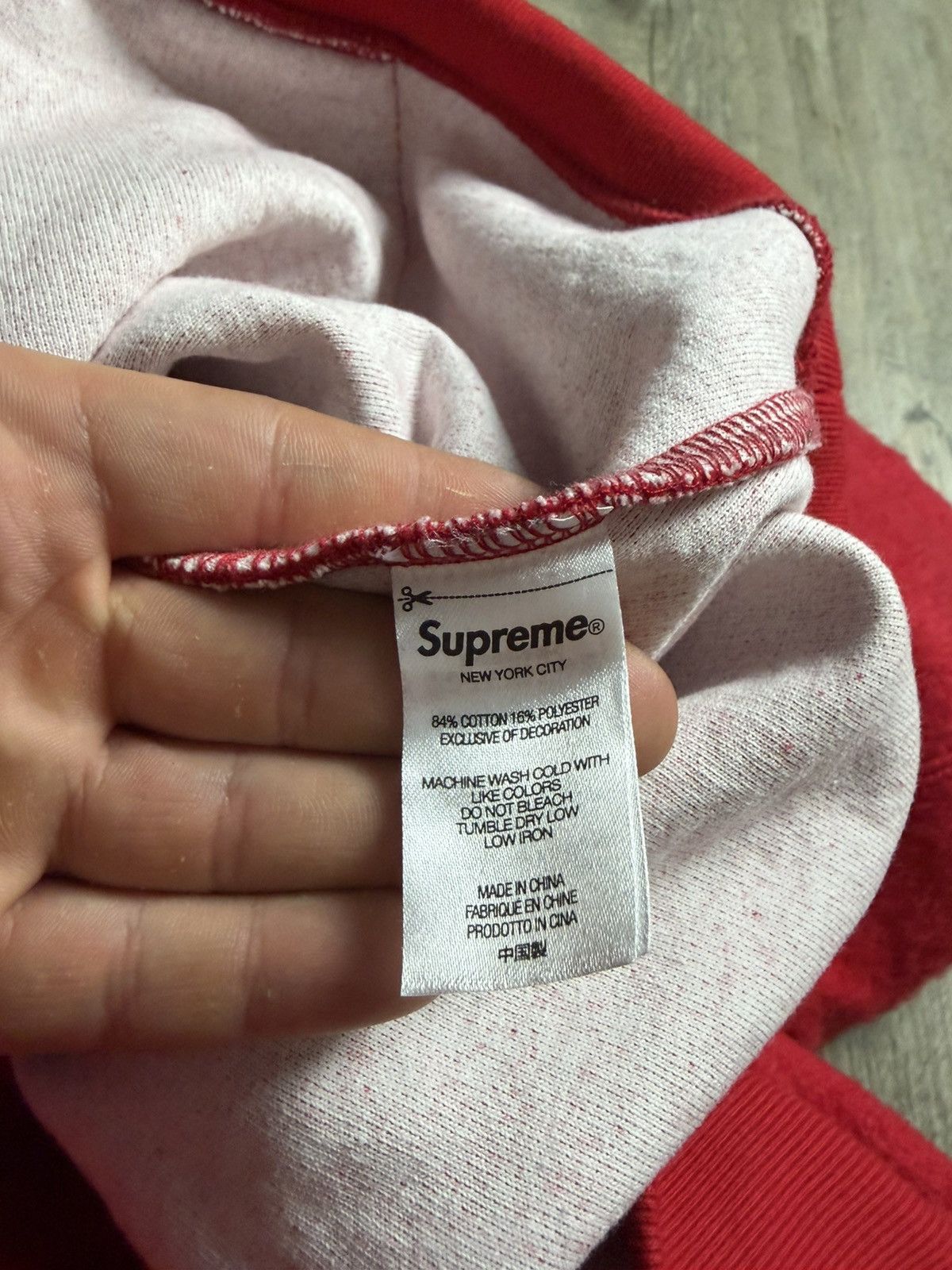 Supreme Supreme Box Logo Hoodie Inside Out Size US L / EU 52-54 / 3 - 7 Thumbnail