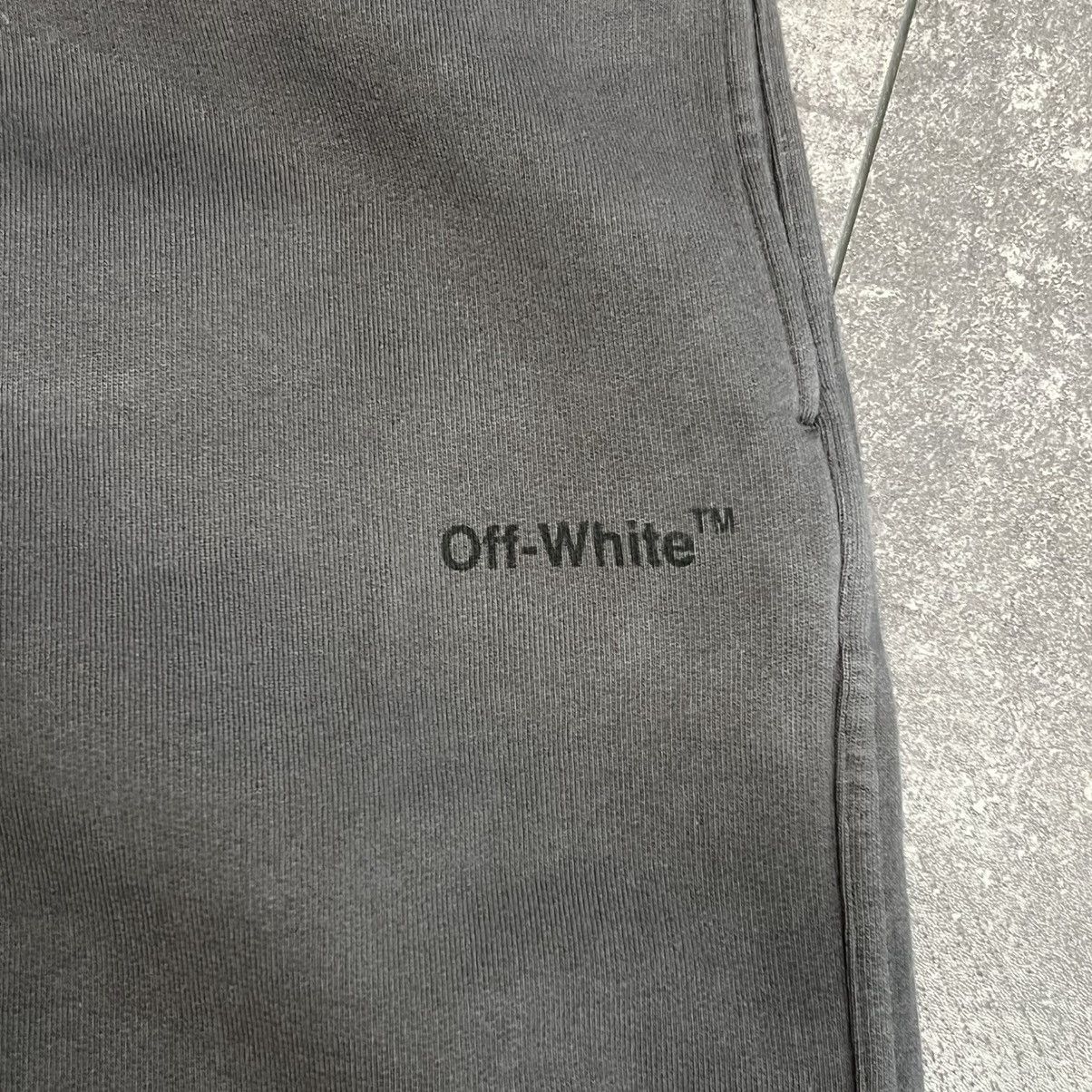Off-White Off-White Diag Tab VTG Skate Sweatshort Black/Black Size US 36 / EU 52 - 3 Thumbnail