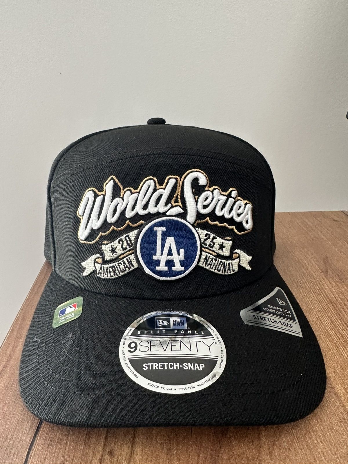 New Era Los Angeles Dodgers New Era ‘25 NL Champion Locker Room Hat Size ONE SIZE - 1 Thumbnail
