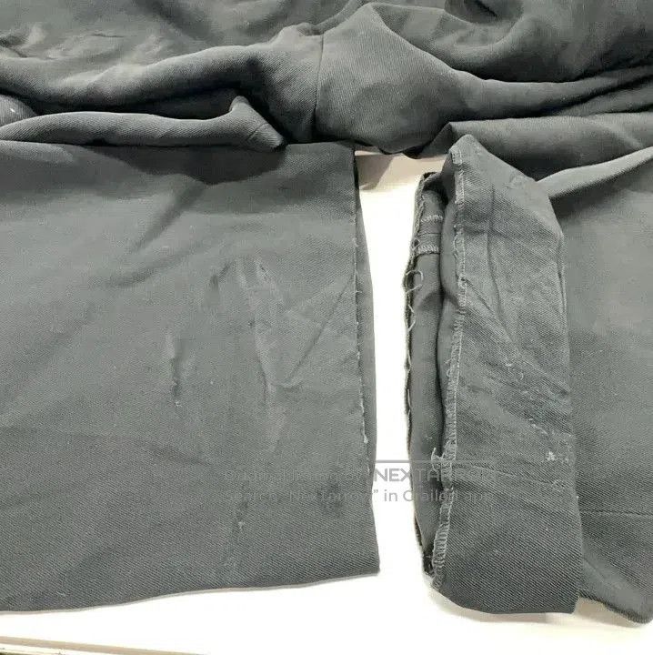 Balenciaga Balenciaga Black Distressed Trousers with Unique Waistband. Size US 34 / EU 50 - 7 Thumbnail