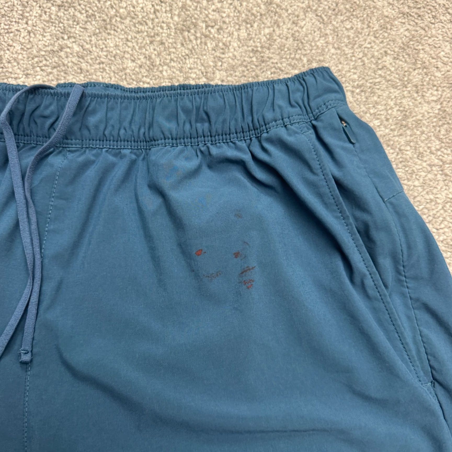 The North Face The North Face Wanderer 2 Outdoor Shorts Mens 7" Small teal Blue Elastic Hiking Size US 29 - 3 Thumbnail