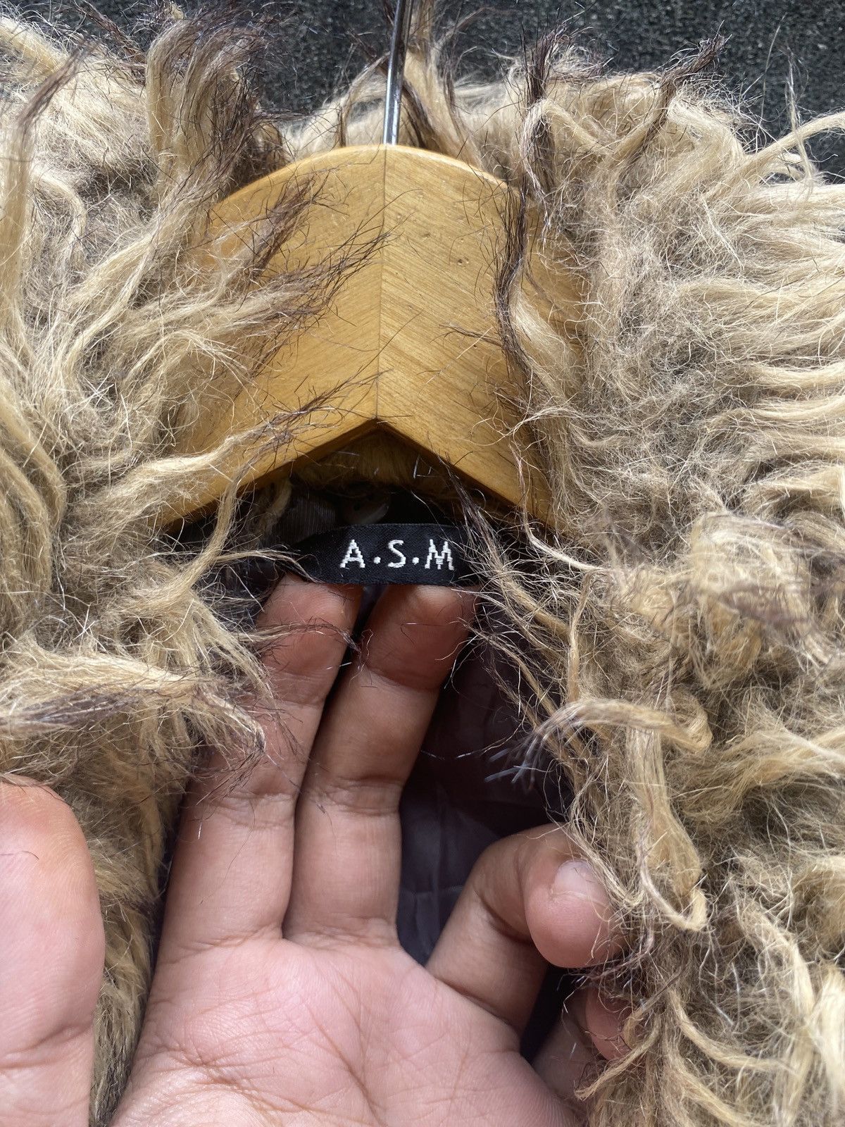 14th Addiction × If Six Was Nine × Le Grande Bleu (L.G.B.) JAPANESE ASM FUR JACKET BONDAGE GOTHIC PUNK Size US M / EU 48-50 / 2 - 7 Thumbnail