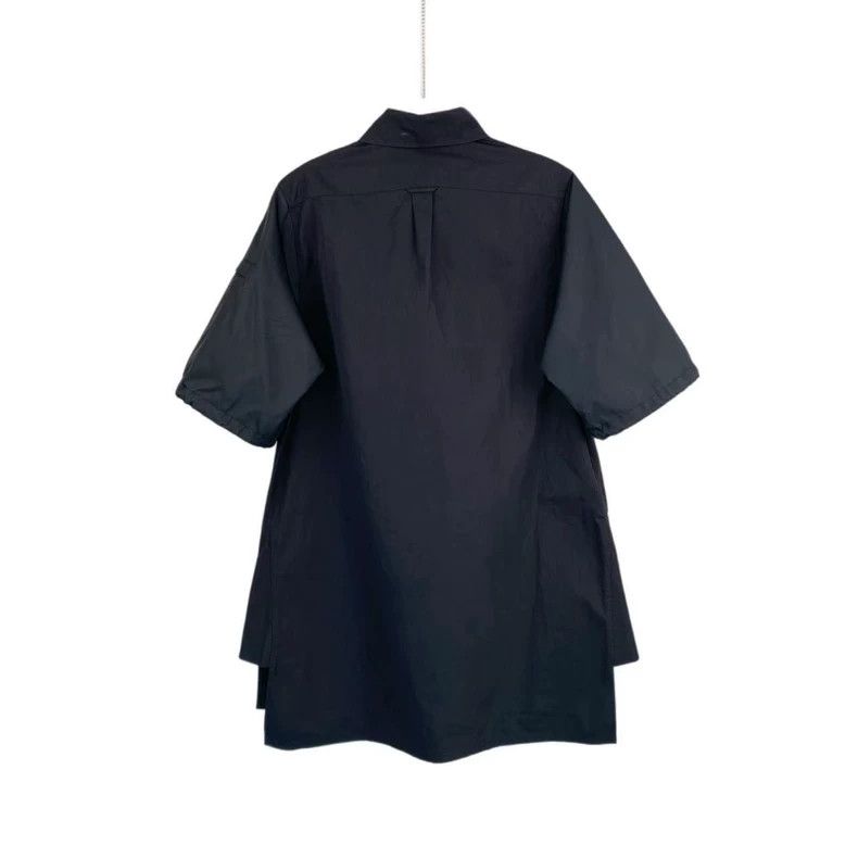 Prada Prada Black triangle shirt dress Size XS / US 0-2 / IT 36-38 - 2 Thumbnail