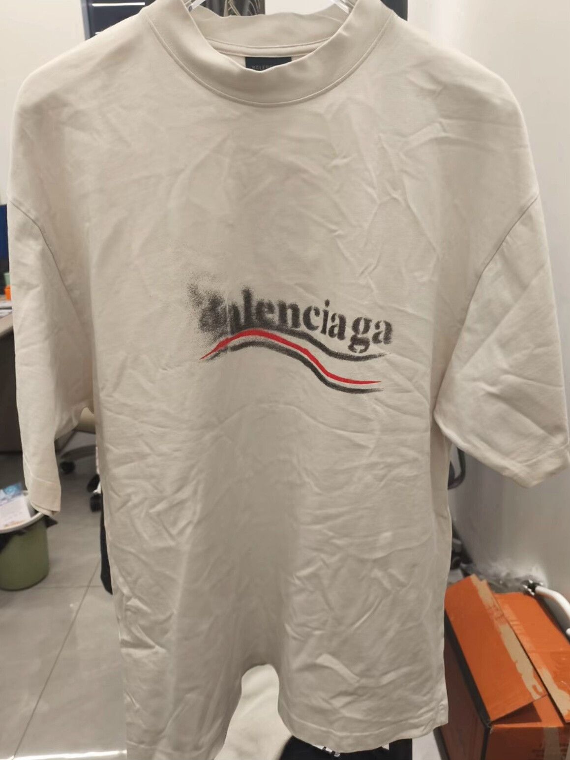 balenciaga ss24 graphic print t-shirt