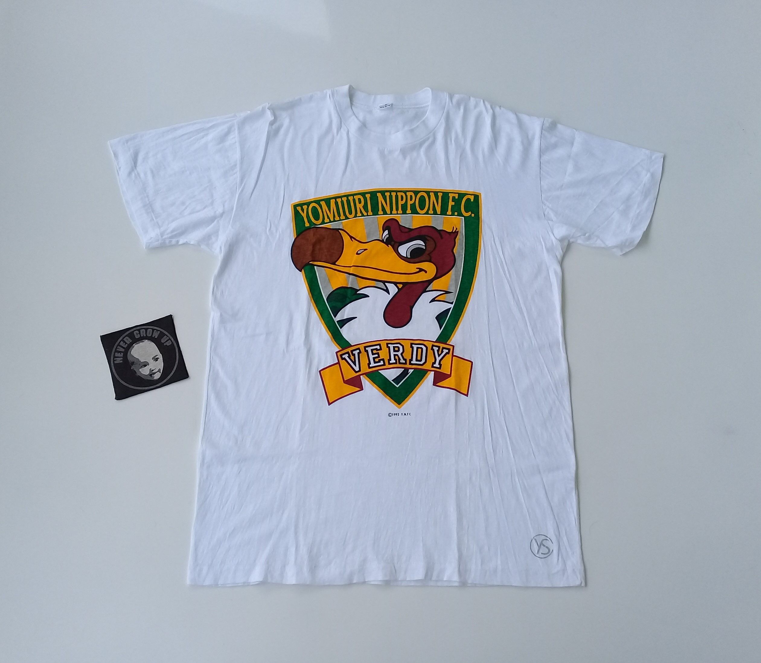 Japanese Brand Vintage 1992 Yomiuri Nippon FC (Tokyo Verdy) Tee