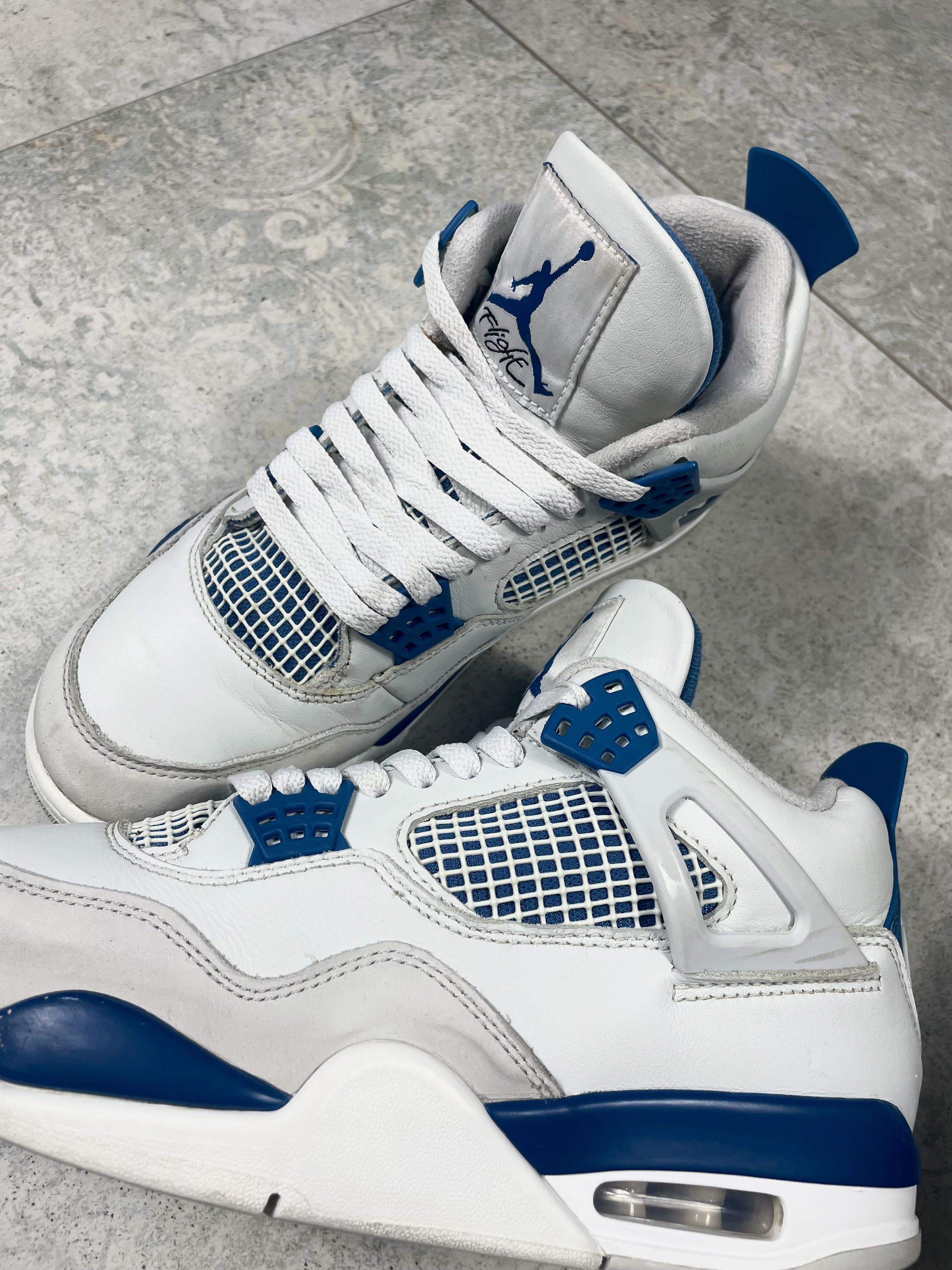 Nike Nike Air Jordan 4 Military Blue Size US 9 / EU 42 - 2 Thumbnail