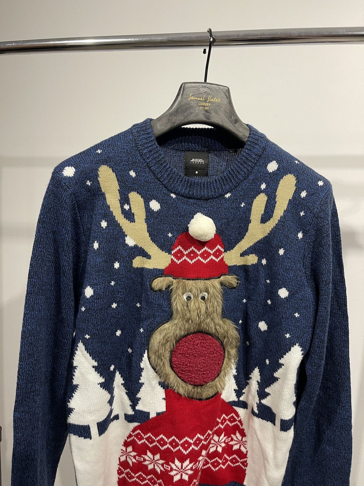 Burton Christmas sweater burton jumper M Size US M / EU 48-50 / 2 - 2 Thumbnail