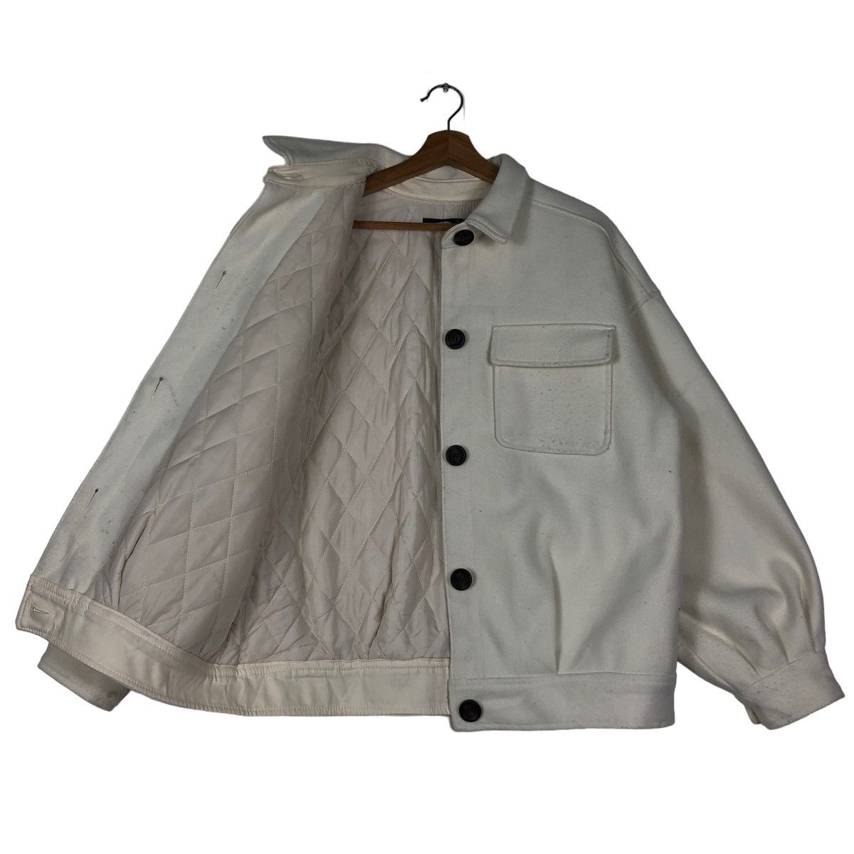 Japanese Brand 🔥Vintage Issey Miyake Design Wool Bomber Jacket Heatler Size US M / EU 48-50 / 2 - 9 Thumbnail