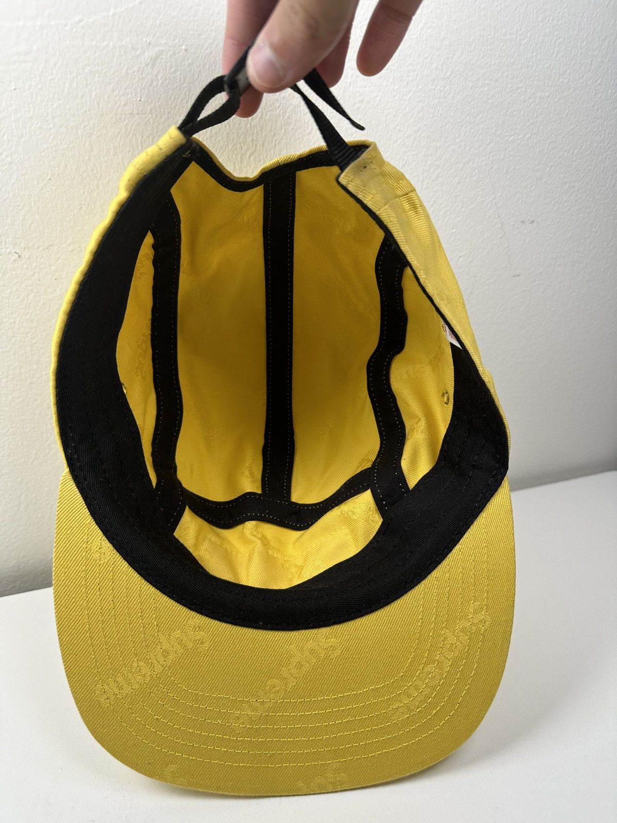 Supreme Supreme Jacquard Logos Twill Camp Cap Hat Size ONE SIZE - 7 Thumbnail