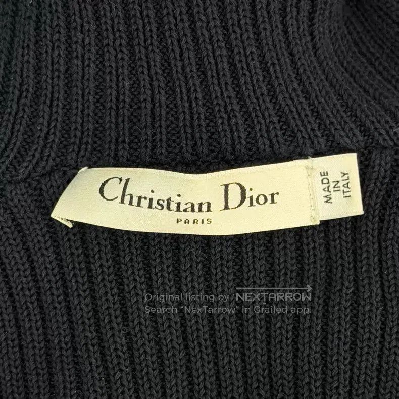 Dior Dior Dark blue and white striped navy collar sweater Size XS / US 0-2 / IT 36-38 - 5 Thumbnail