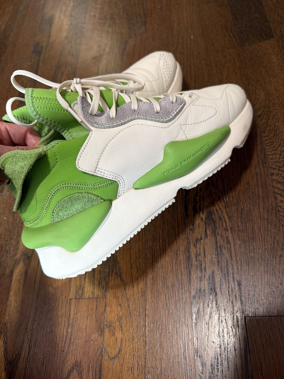 Y-3 Y-3 Yohji Yamamoto Y-3 Kaiwa 'Team Rave Green' Size 10 Size US 10 / EU 43 - 2 Thumbnail