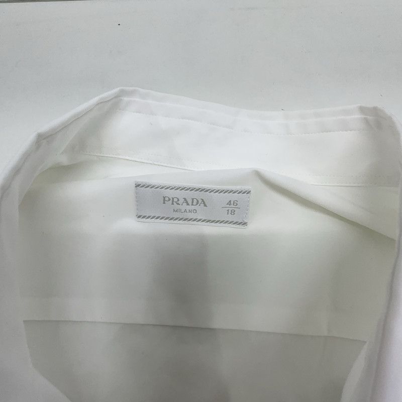 Prada Prada Casual Solid Color Long Sleeve Shirt-2506 Size US S / EU 44-46 / 1 - 7 Thumbnail