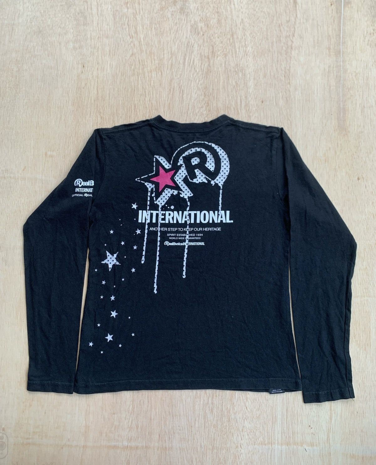 Hysteric Glamour × If Six Was Nine × Japanese Brand Y2k Realbvoice International Ifsixwasnine Longsleeve Size US M / EU 48-50 / 2 - 3 Thumbnail