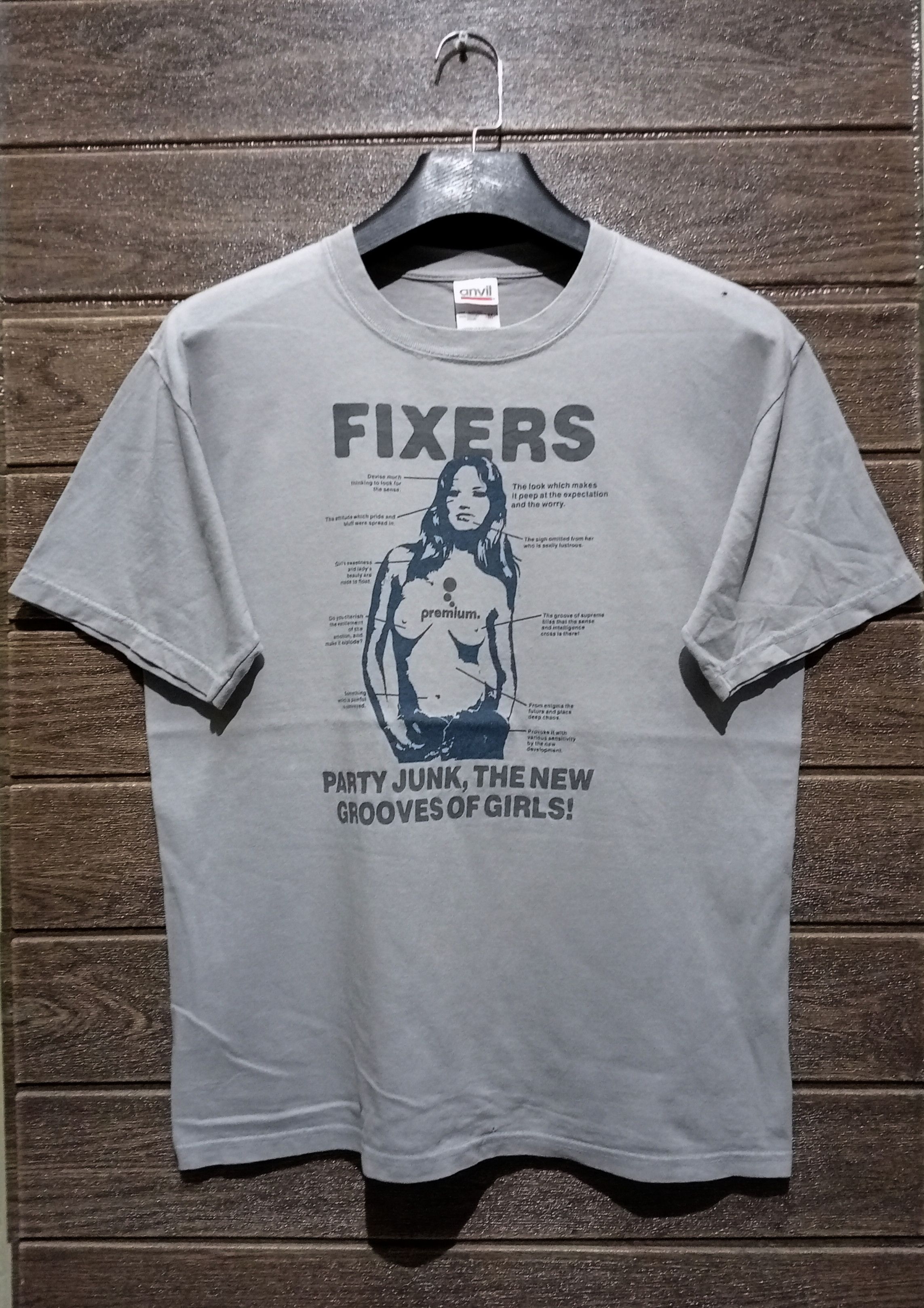 Anvil × Seditionaries Vintage Party Junk The New Grooves of Girls Tee Size US M / EU 48-50 / 2 - 1 Thumbnail