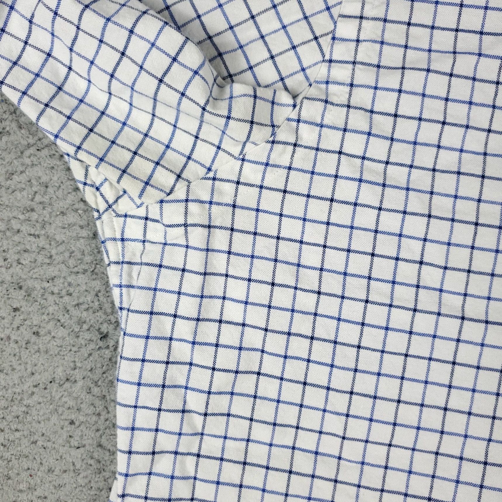Ralph Lauren Ralph Lauren Shirt Men's XL White/Blue Check Pony Casual Button-Up Long Sleeve Mens Size US XL / EU 56 / 4 - 4 Thumbnail