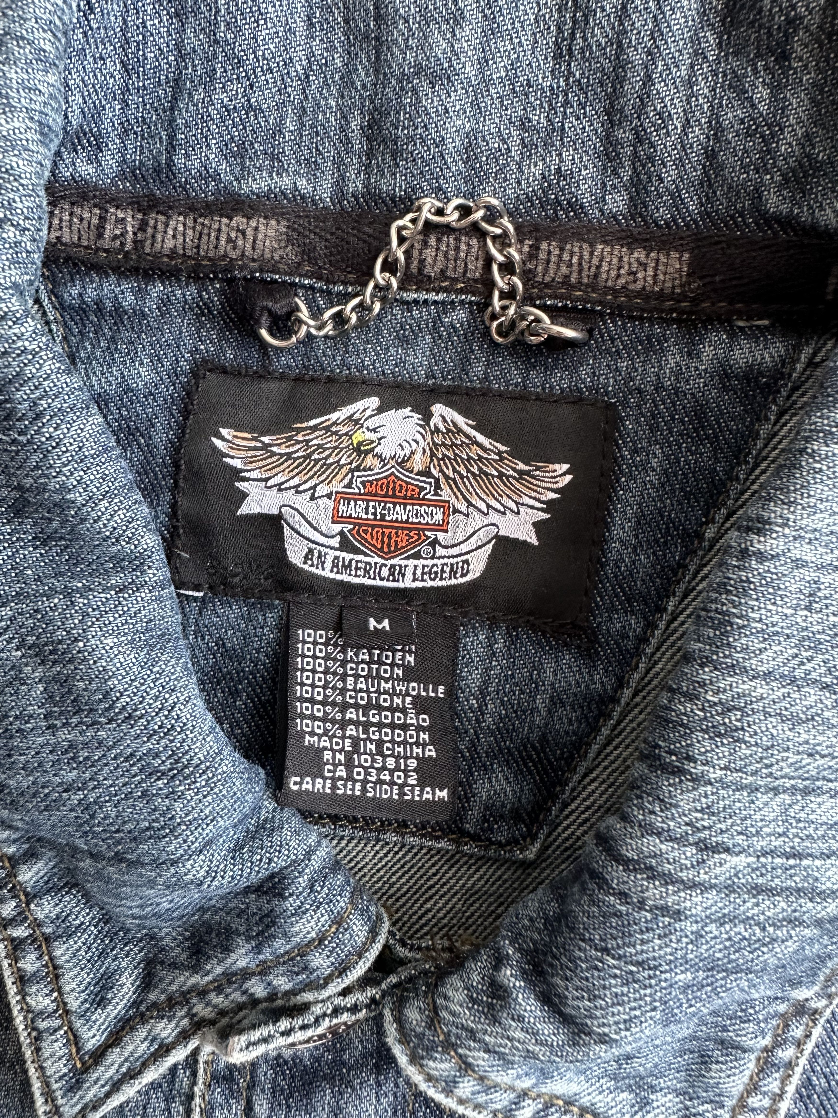 Harley Davidson Harley Davidson Vintage Jeans Jacket Size US M / EU 48-50 / 2 - 7 Thumbnail