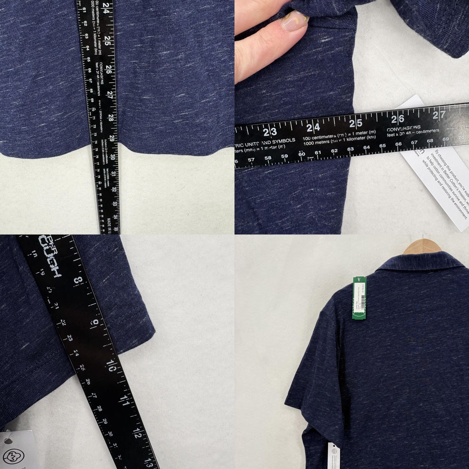 Vintage Hawker Rye Karson Spacedye Polo Shirt Mens XL Navy Blue Regular Fit Polo Shirt Navy XL Mens Size US XL / EU 56 / 4 - 8 Thumbnail