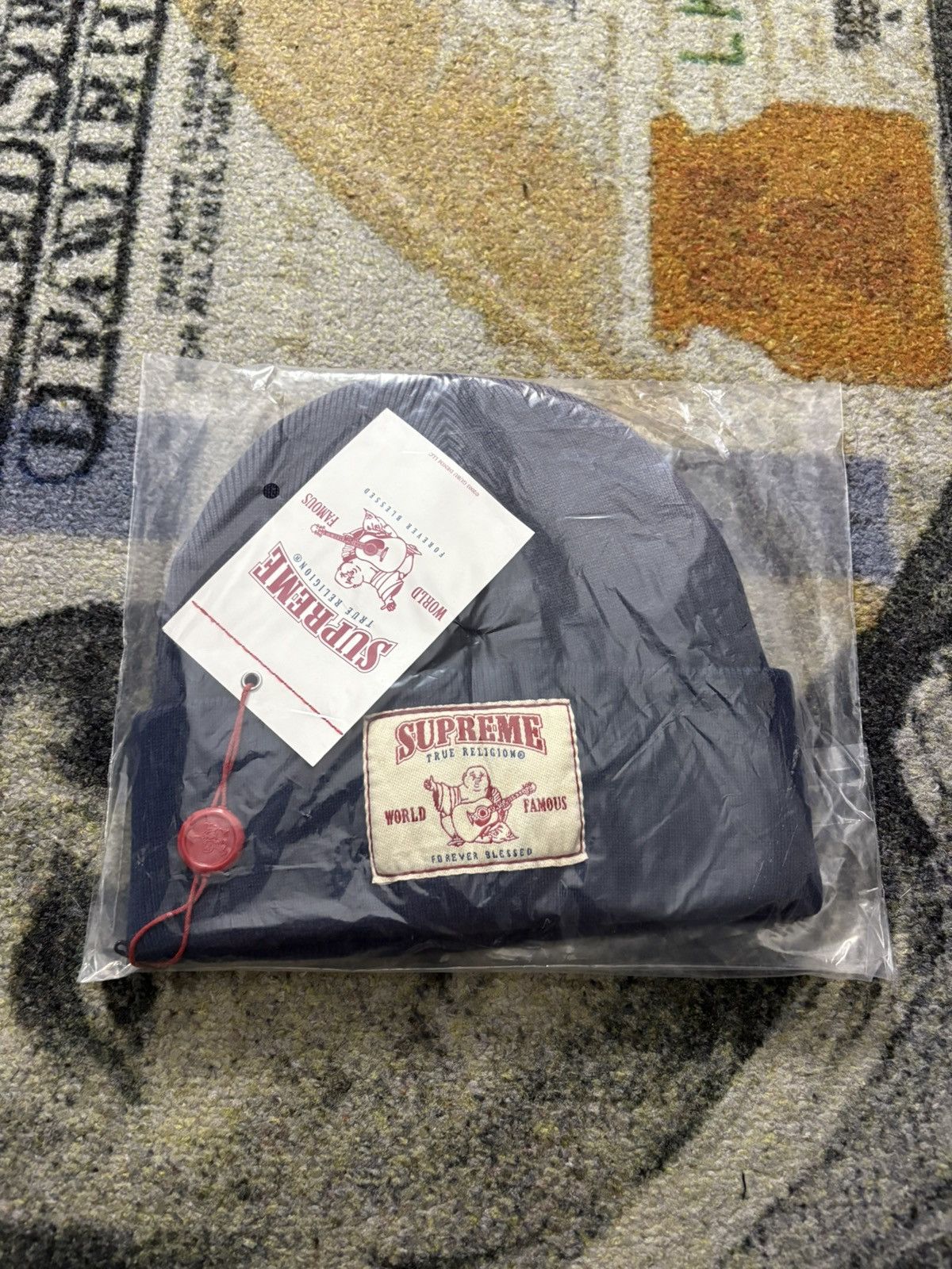 Supreme × True Religion Supreme True Religion Beanie Size ONE SIZE - 1 Thumbnail