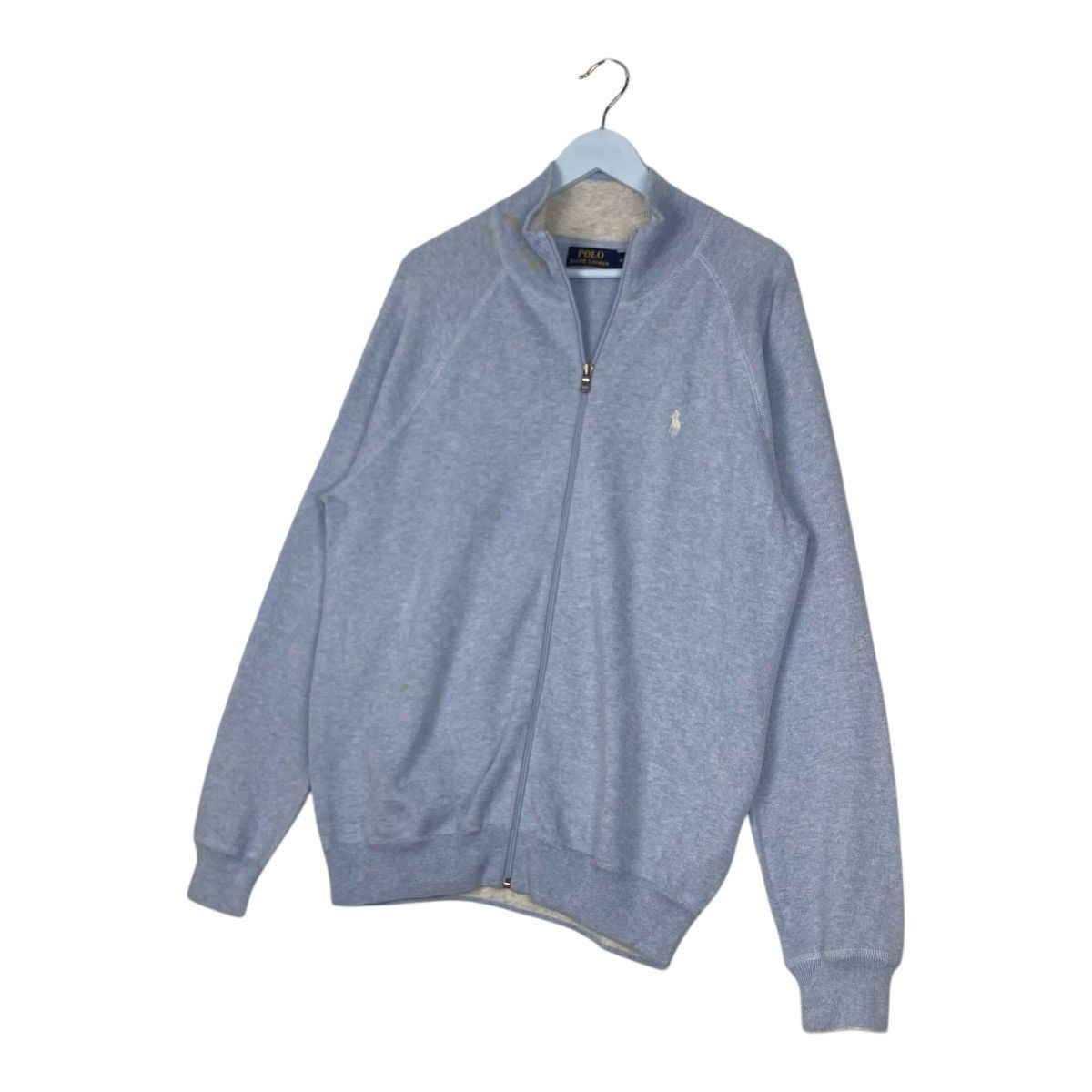 Polo Ralph Lauren × Vintage Vintage Sweatshirt Full Zip Polo by Ralph Lauren Size US L / EU 52-54 / 3 - 5 Thumbnail