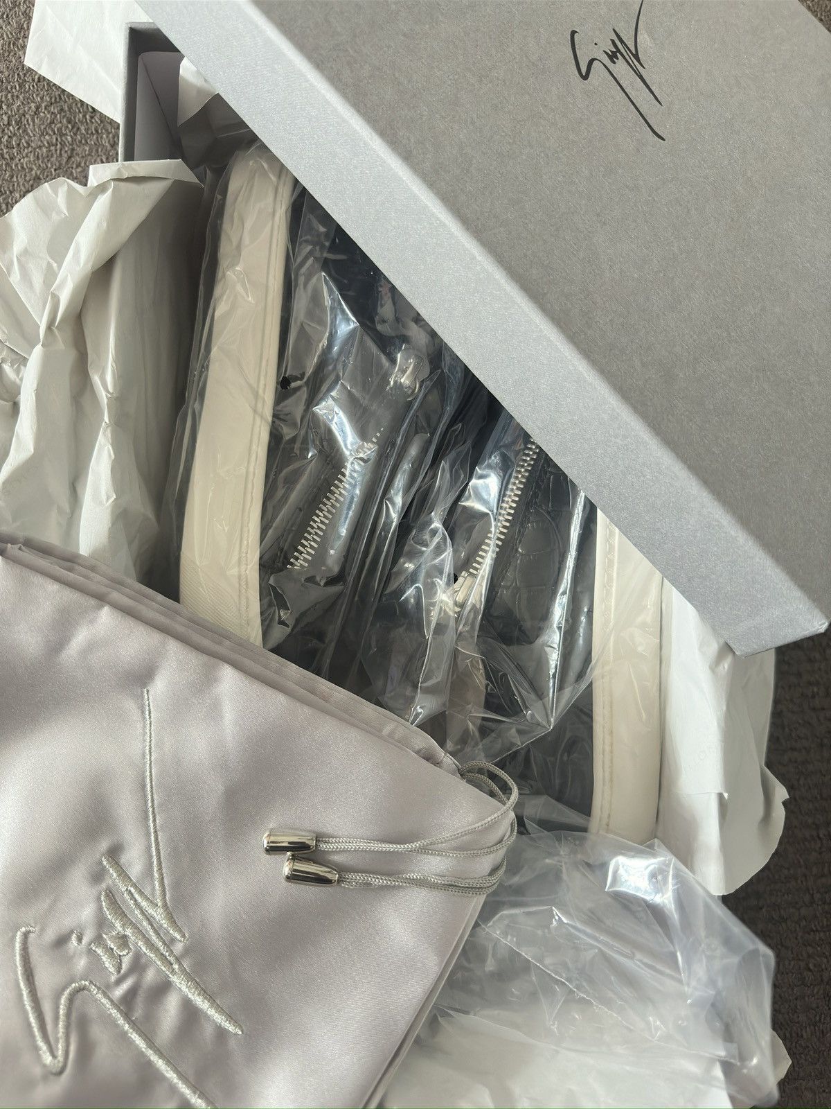 Giuseppe Zanotti Giuseppe Zanotti EU41 Kaiman Trend Sneakers Snake Skin Size US 8 / EU 41 - 5 Thumbnail