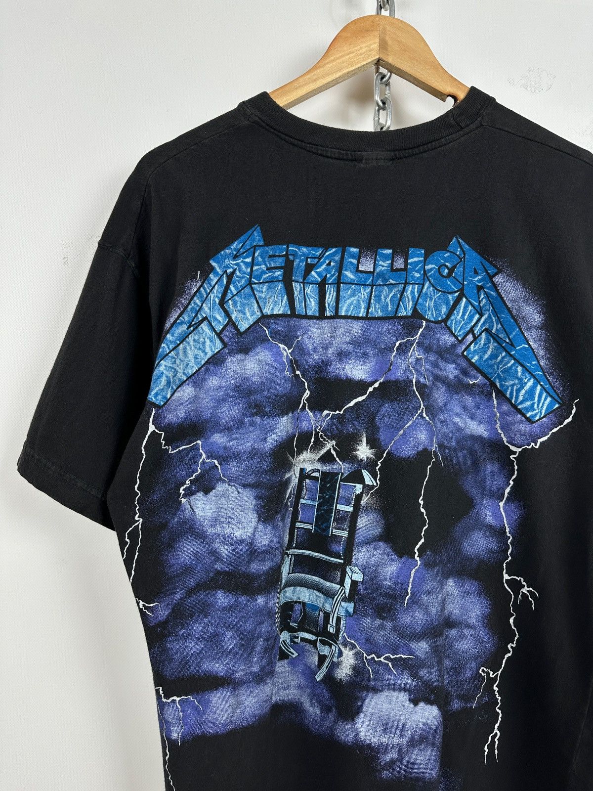 Band Tees Vintage Metallica Empire Lightning Band T-Shirt Size US L / EU 52-54 / 3 - 13 Thumbnail