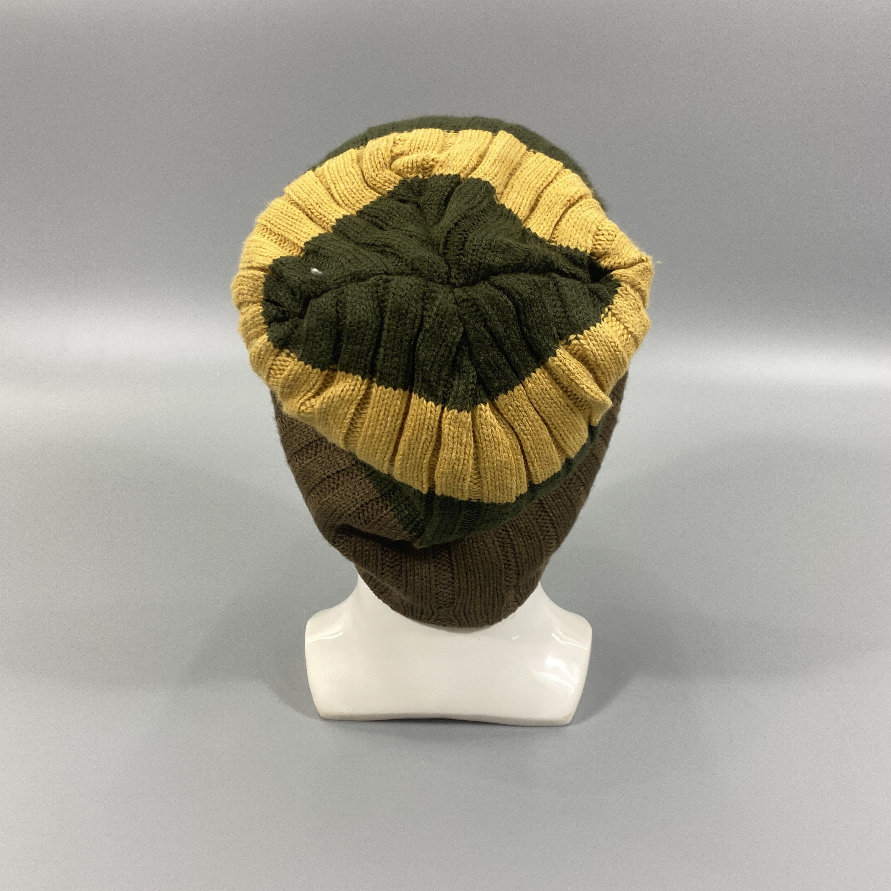 Japanese Brand New York Beanie Striped -BN764 Size ONE SIZE - 3 Thumbnail