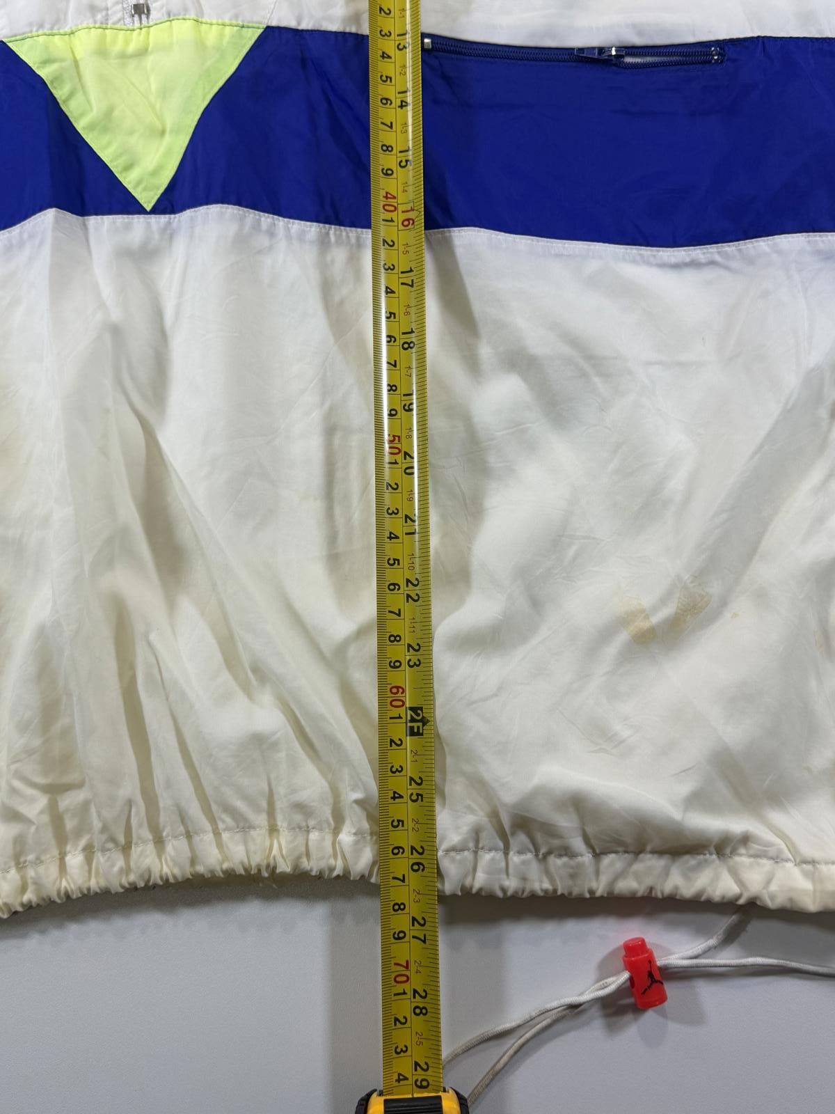 Unknown London Vintage Nike White and Blue Windbreaker Jacket Size US L / EU 52-54 / 3 - 8 Thumbnail