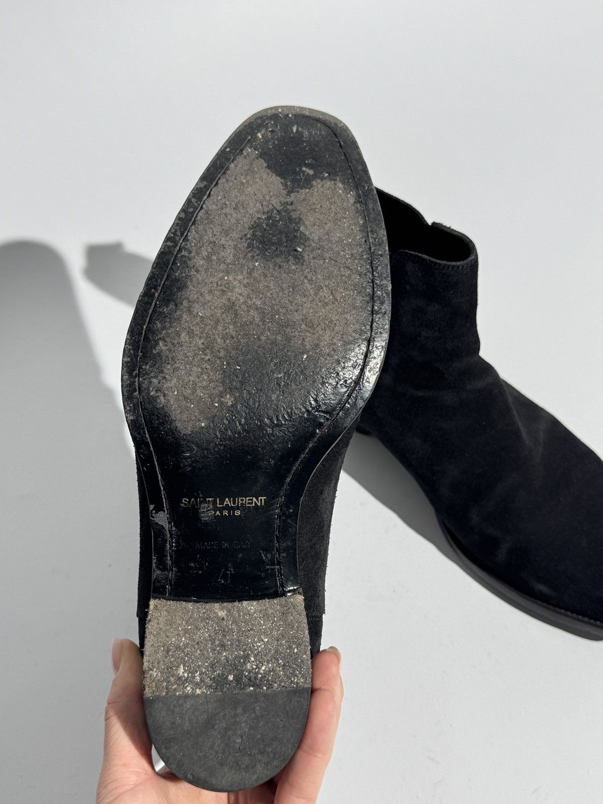Saint Laurent Paris FW16 Saint Laurent Paris Chelsea Wyatt Boots by Hedi Slimane Size US 8 / EU 41 - 4 Thumbnail