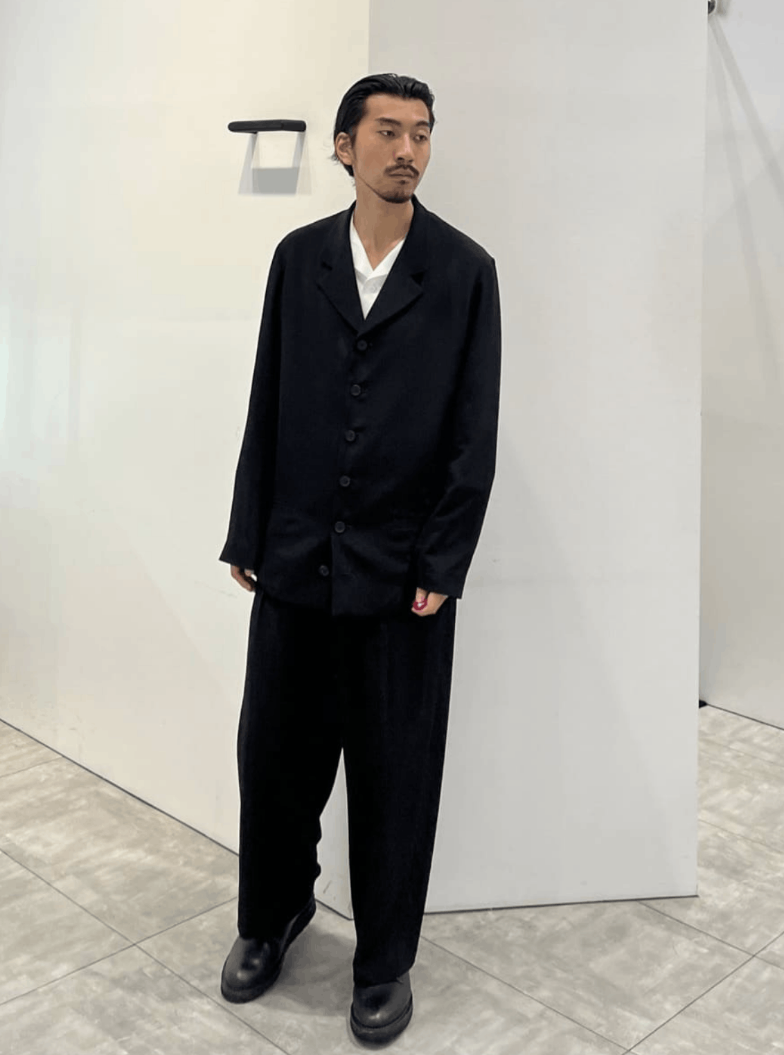 Yohji Yamamoto Yohji Yamamoto - TA/TUXEDO 6 BUTTONS SINGLE JACKET Size US M / EU 48-50 / 2 - 8 Thumbnail