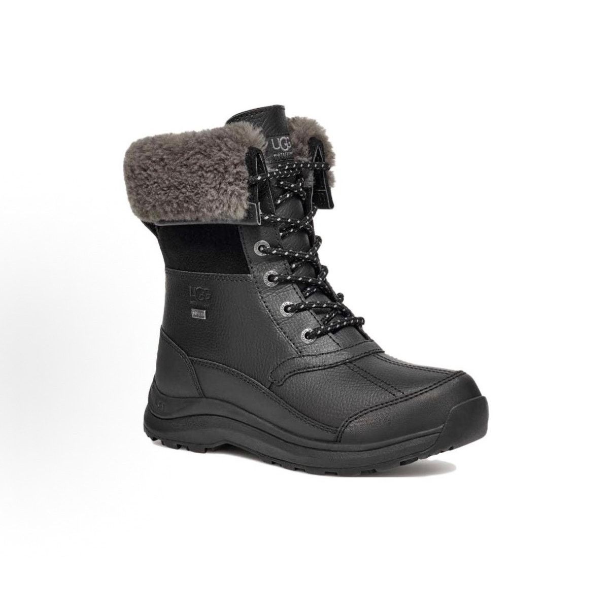 Ugg UGG WOMEN'S 6 BLACK ZAYLEE MICRO WINTER BOOTS WATERPROOF Size US 6 / IT 36 - 1 Thumbnail