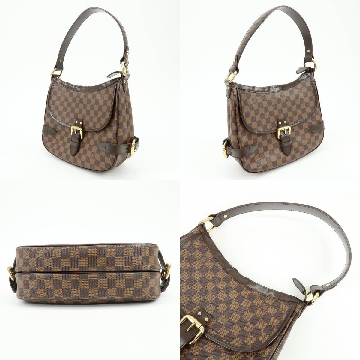 Louis Vuitton Louis Vuitton Damier Ebene Highbury Canvas Shoulder Bag Size ONE SIZE - 3 Thumbnail