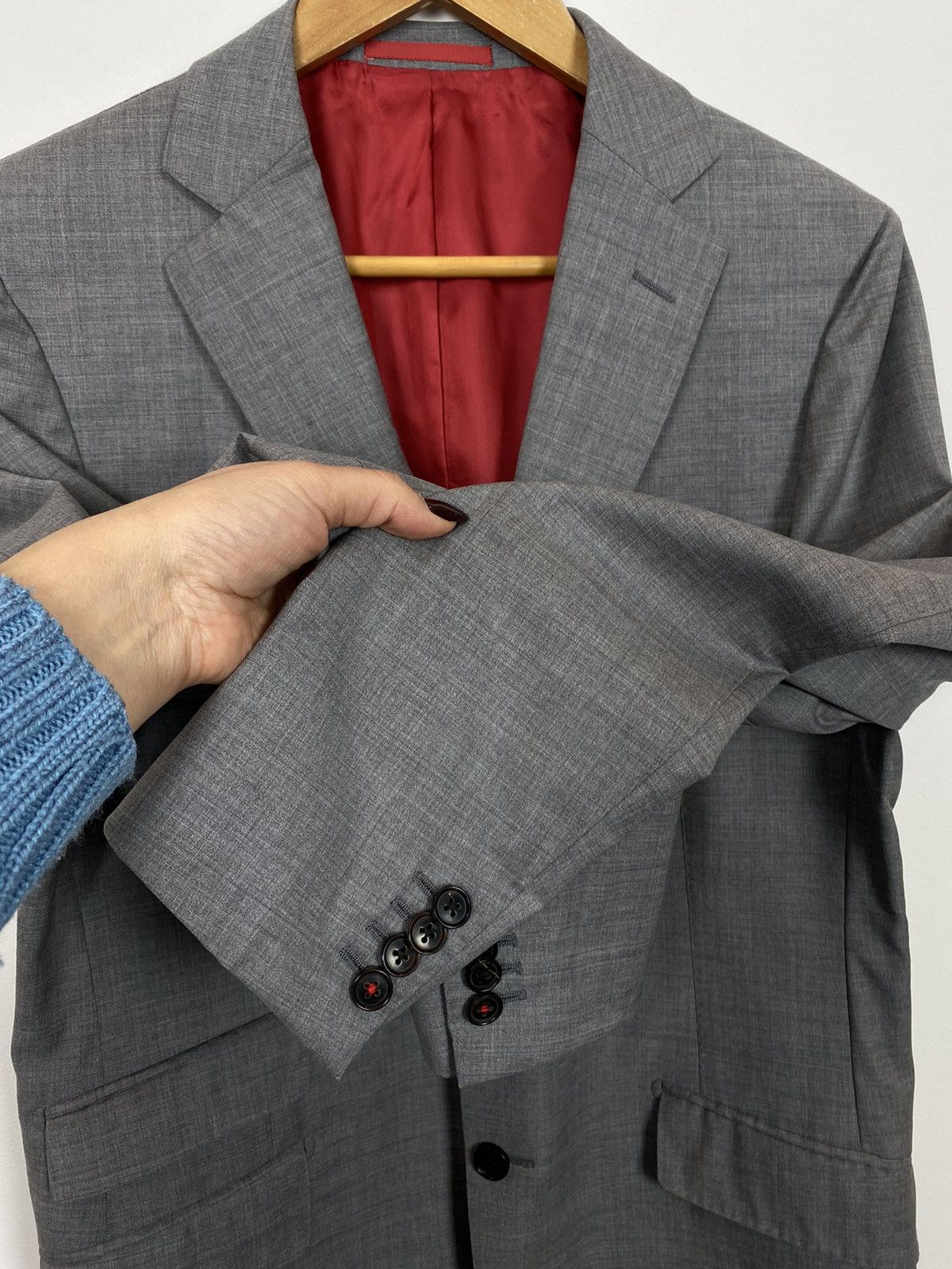 Suitsupply Suitsupply 2 Buttons Blazer Jacket Mens Size UK38 EUR48 Top Size 48L - 4 Thumbnail
