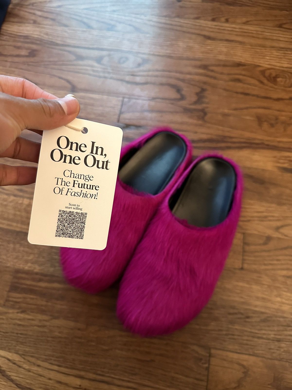 【関税込み】Marni SSENSE限定 ピンク Fussbett サボサンダル Marni Marni Pink fussbett Sabot mule slides | Grailed