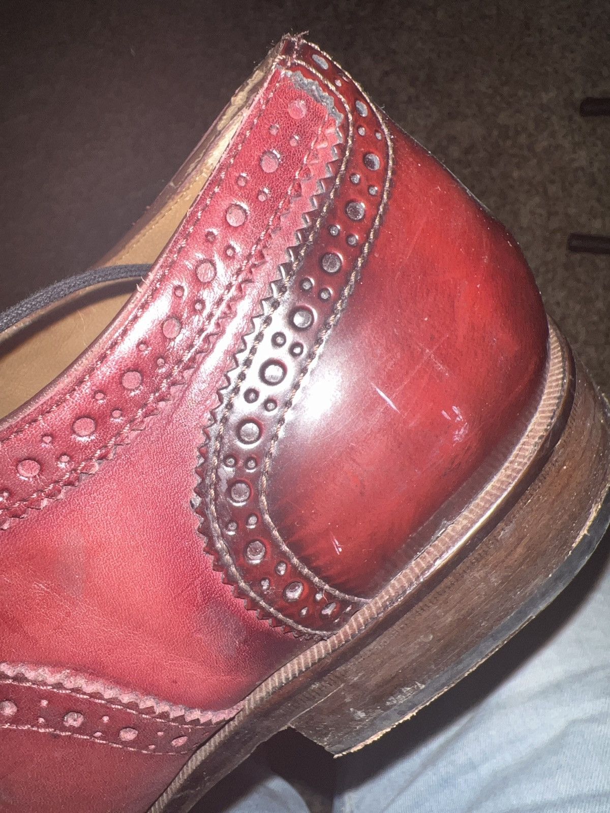 Johnston & Murphy Johnston and Murphy Red Oxford’s Size US 11 / EU 44 - 3 Thumbnail